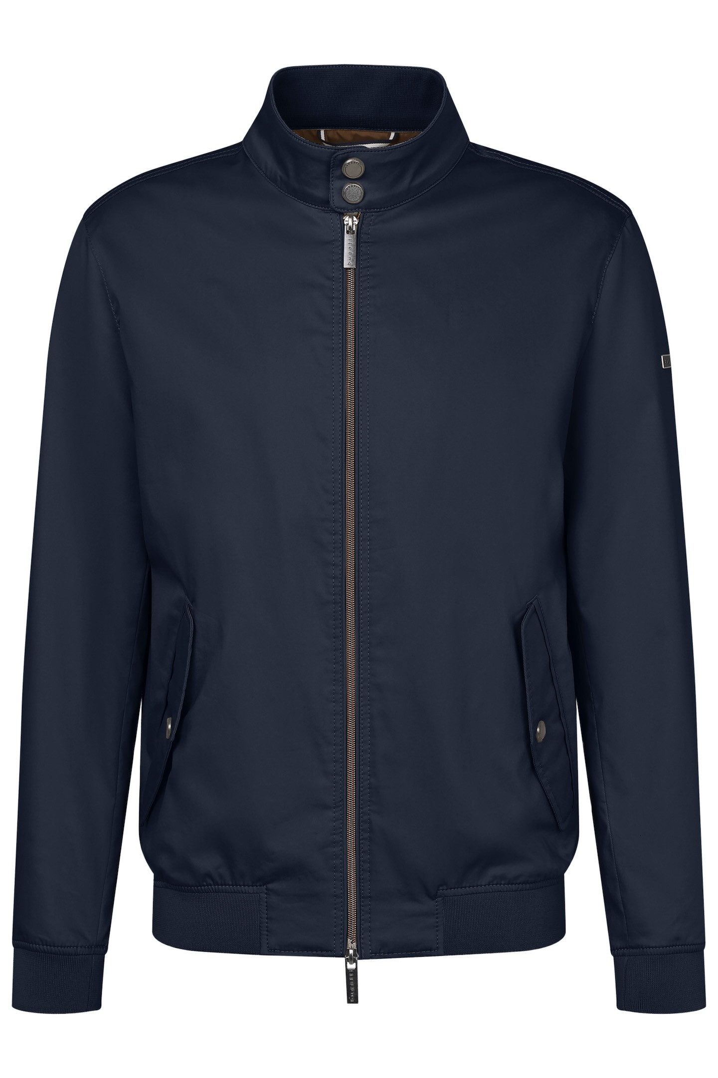 Bugatti Blouson met staande kraag en brei-details
