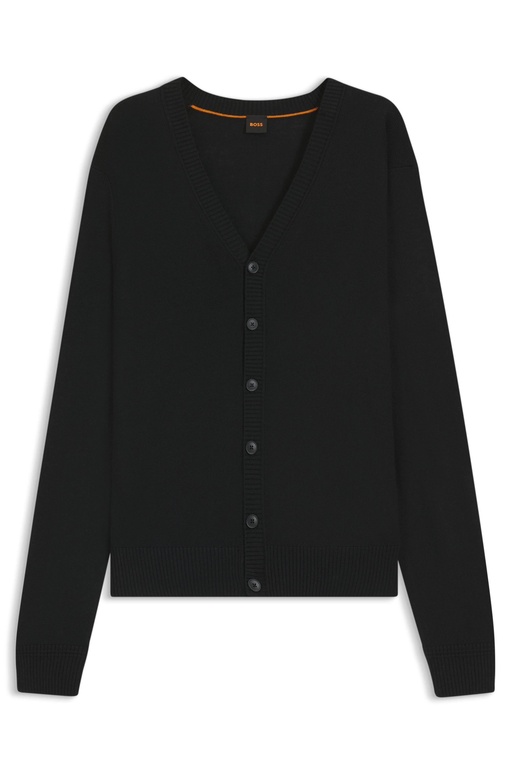 Boss Orange Vest Avac met een diepe v-hals