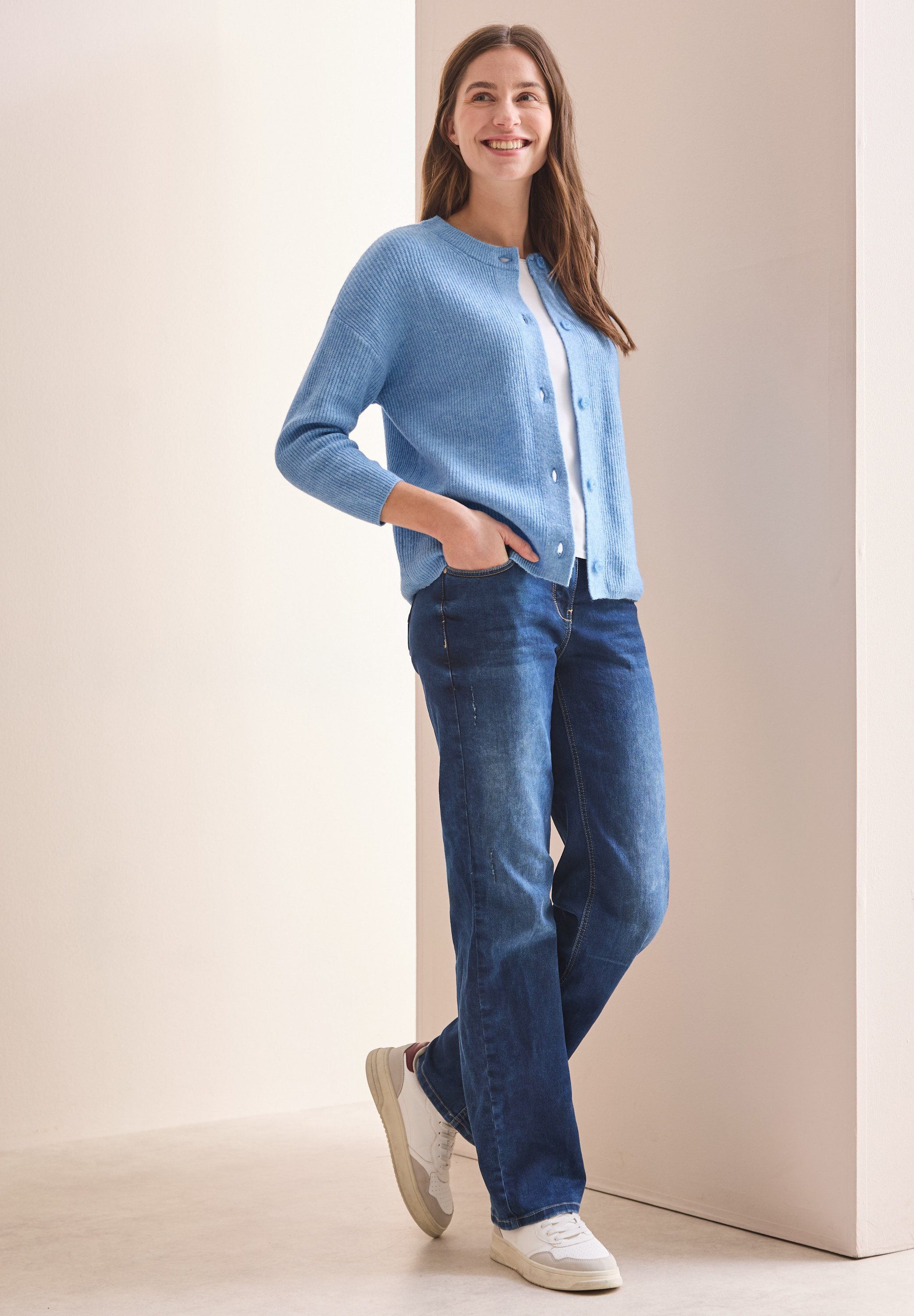 Cecil Cardigan met 3/4-mouwen