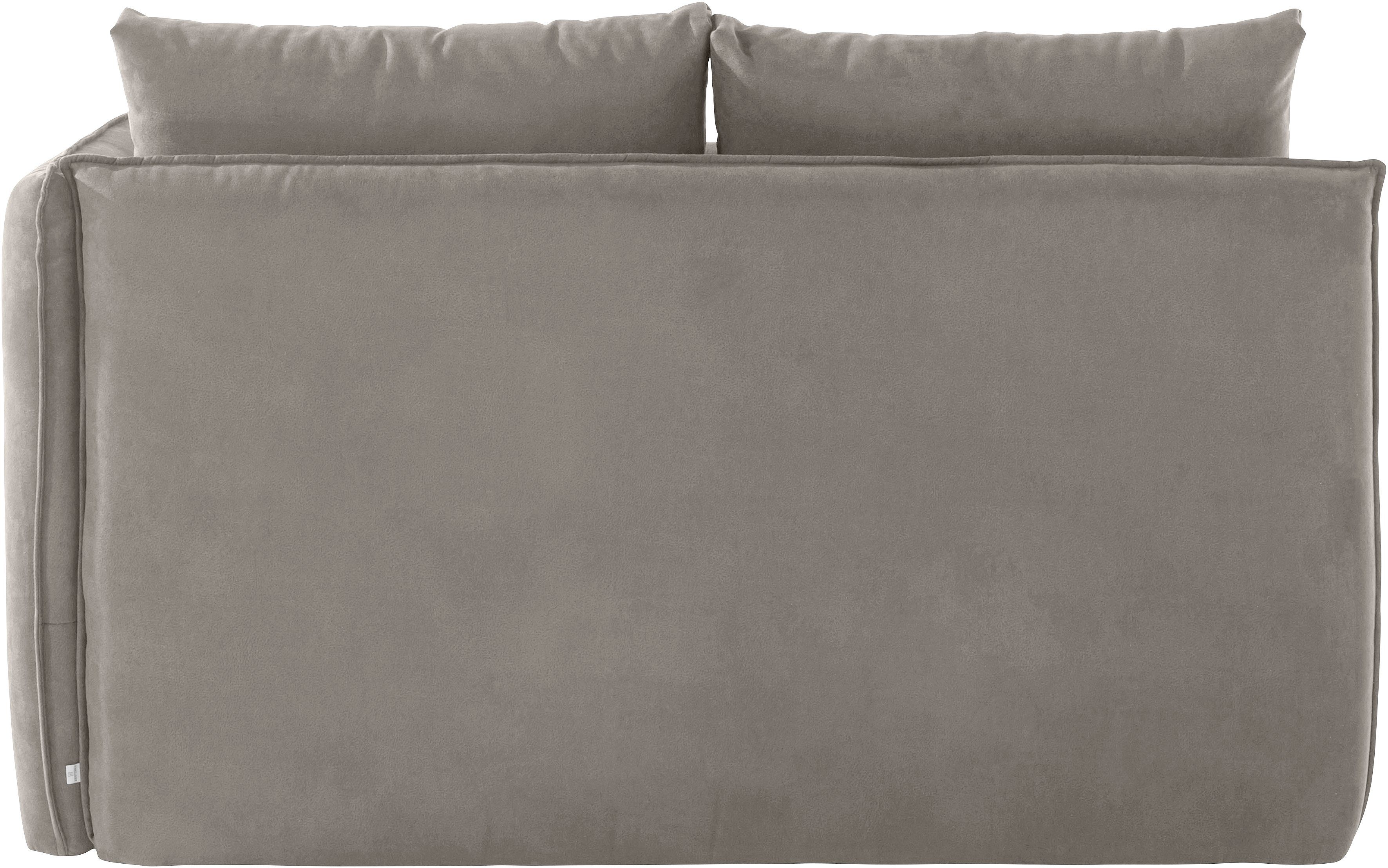 andas Ottomane Nöre Lounge-module - om zelf samen te stellen, breedte 138 cm, diepte 168 cm