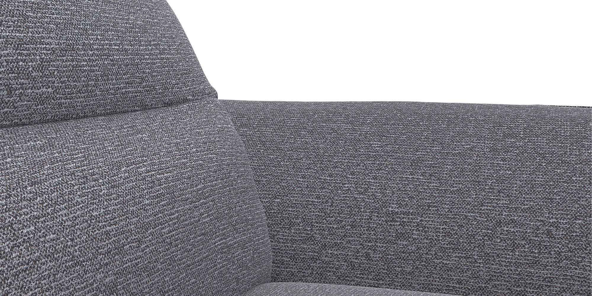 FLEXLUX 2,5-zits Salino, functie-sofa, relaxsofa Bank met arm- en hoofdeinde verstellingen, koudschuim & staalgolven