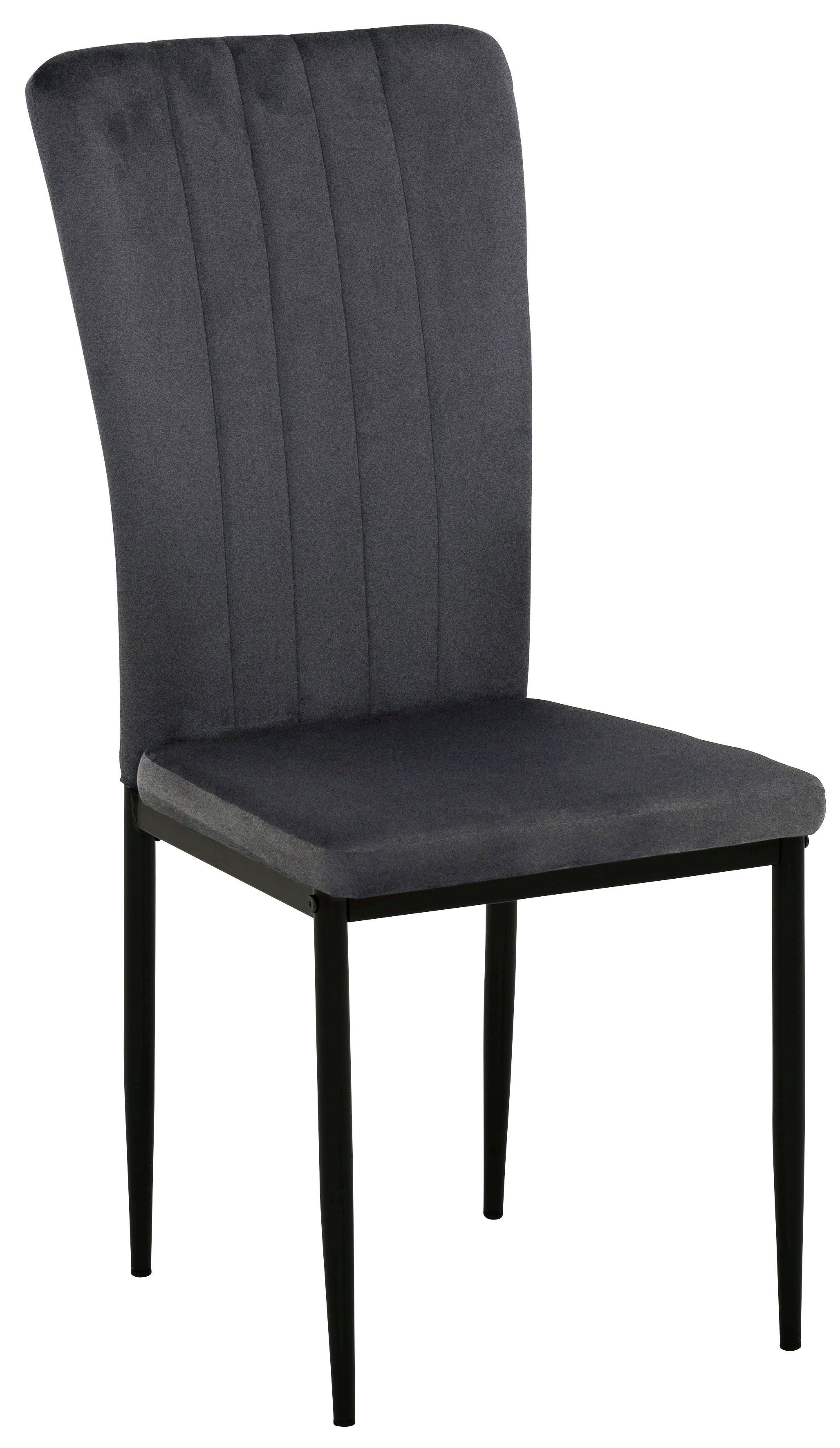 Home affaire Stoel met 4 poten Bergamo (set)