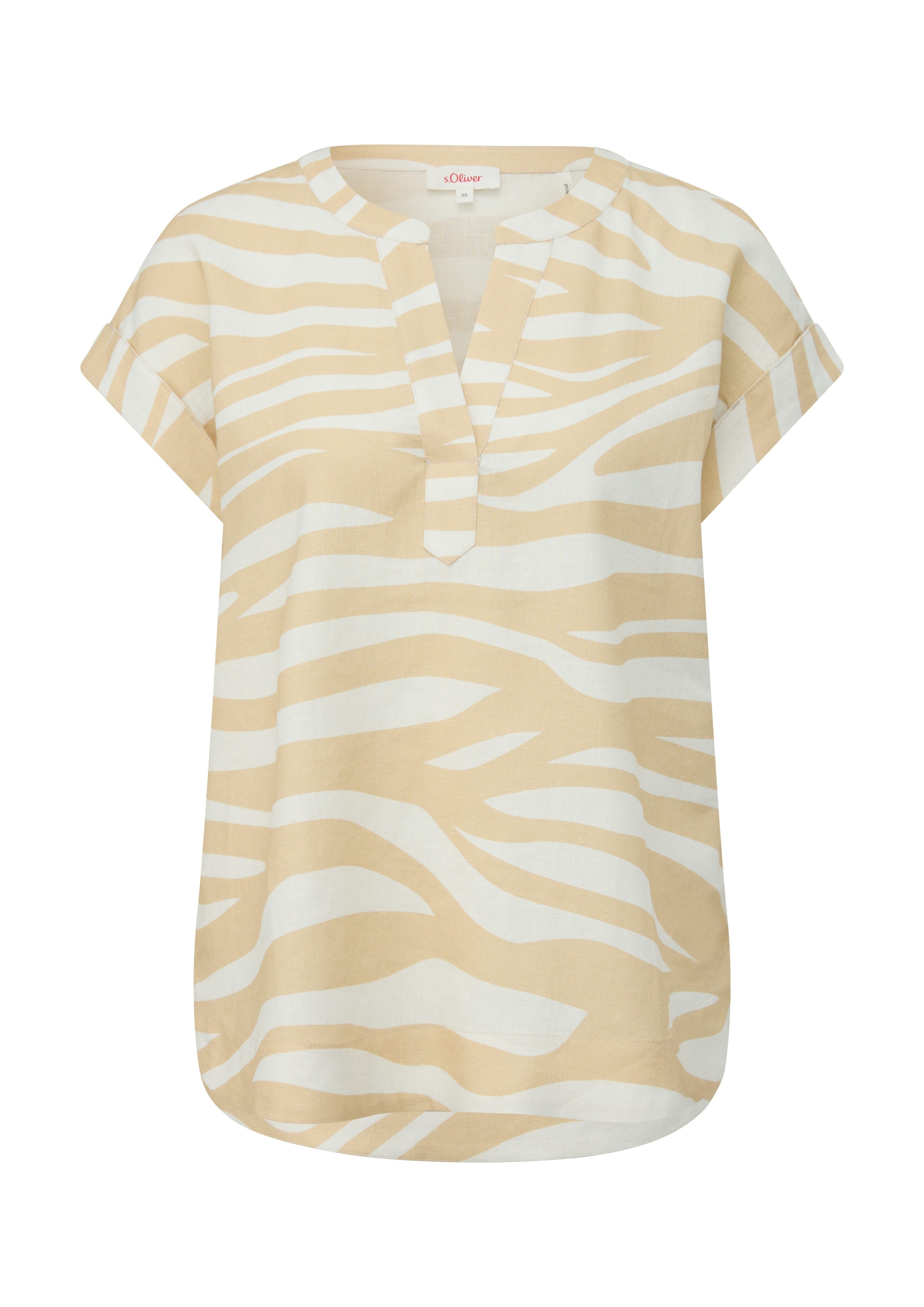 s.Oliver Shirtblouse met afhangende schouders