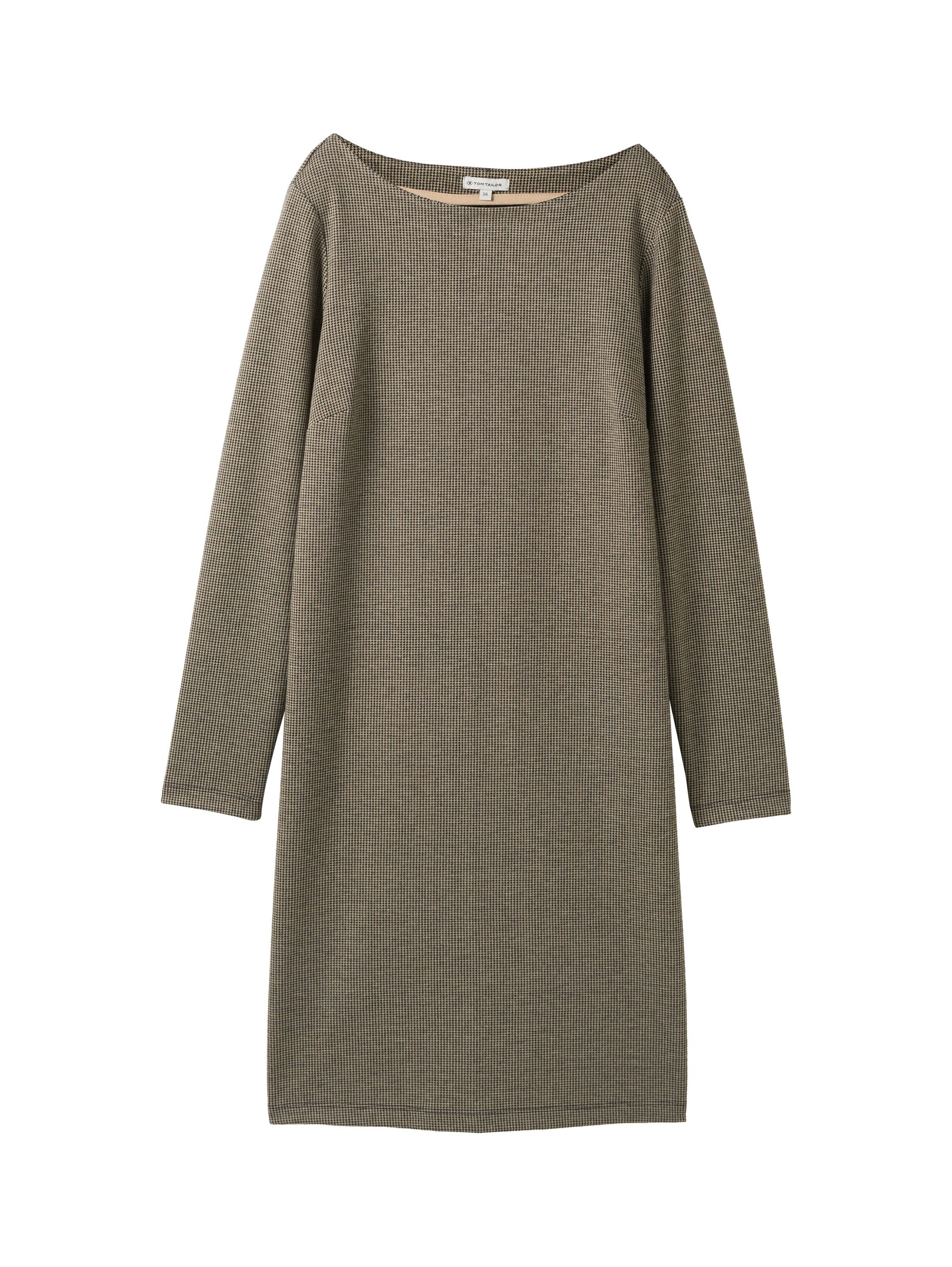 Tom Tailor Midi-jurk met boothals