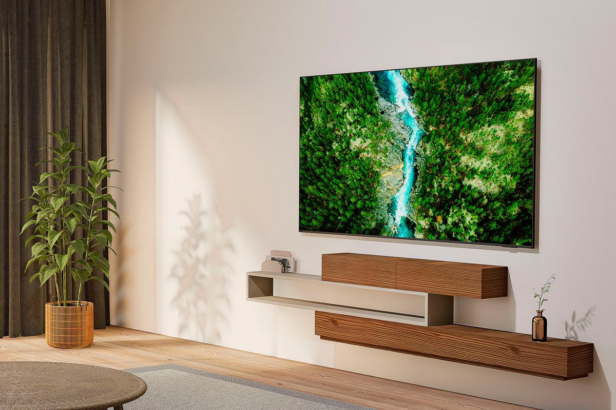 Samsung Led-TV GU55U8079FU LED-televisie, 138 cm / 55", 4K Ultra HD, Smart TV, Crystal UHD, Q-Symphony, Dolby Surround Sound, triple tuner, Smart-Hub