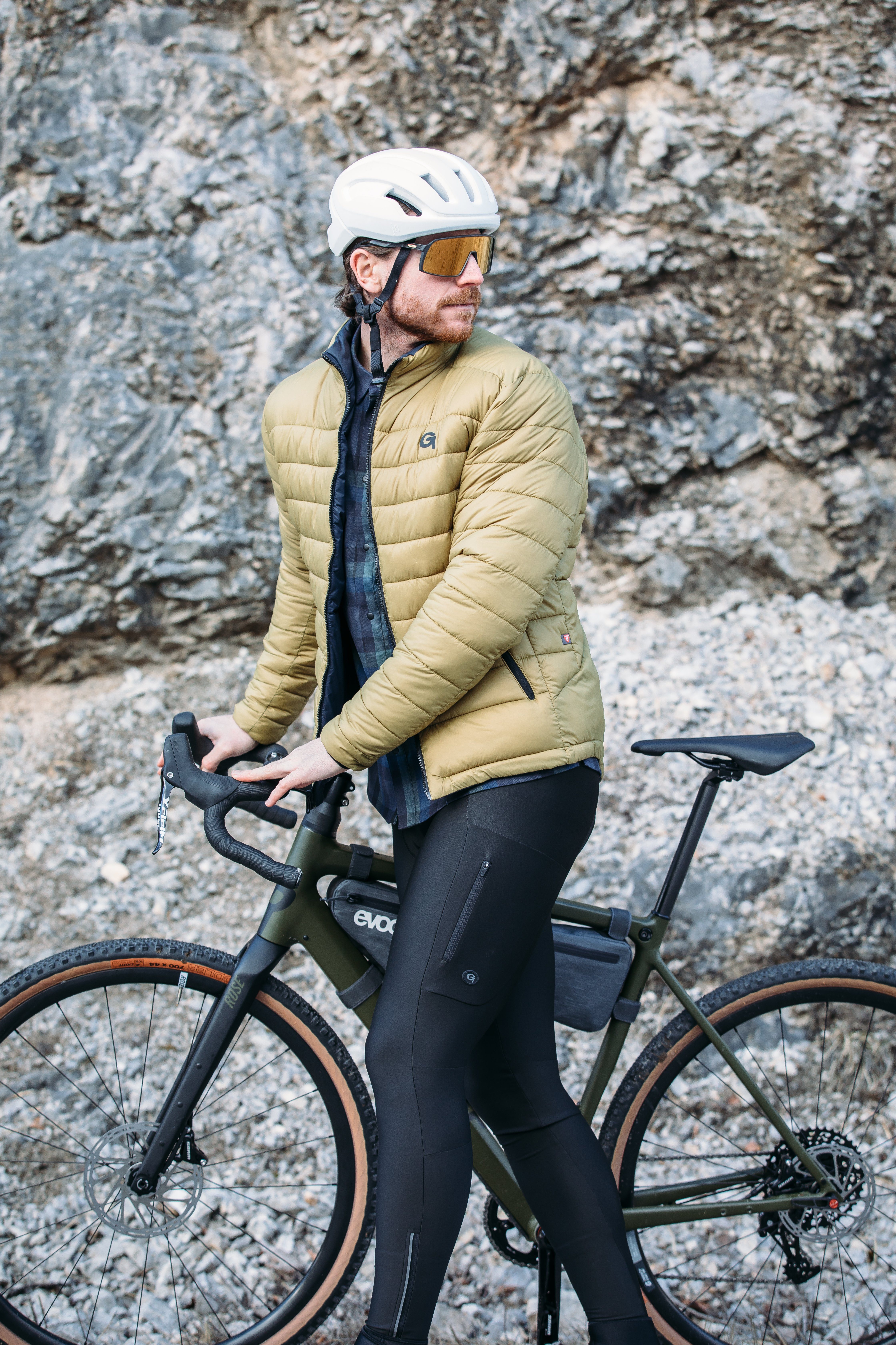 Gonso Fietsbroek Essential Bib Tight Cargo SC M Heren cargo-fietspants, zitkussen en zakken