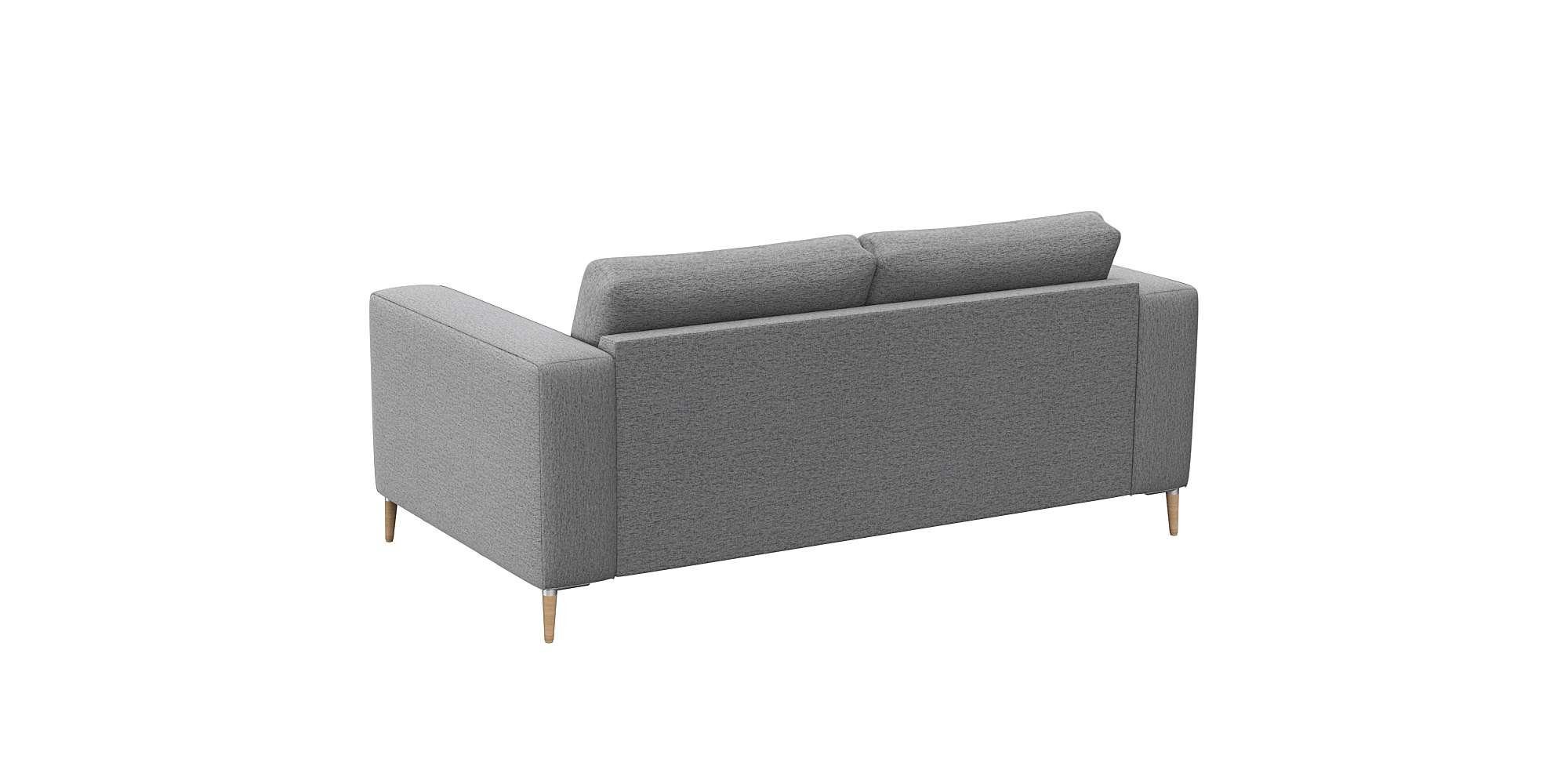 FLEXLUX 2-zitsbank Fiore designsofa, comfortabel en gezellig door hoogwaardige zitconstructie