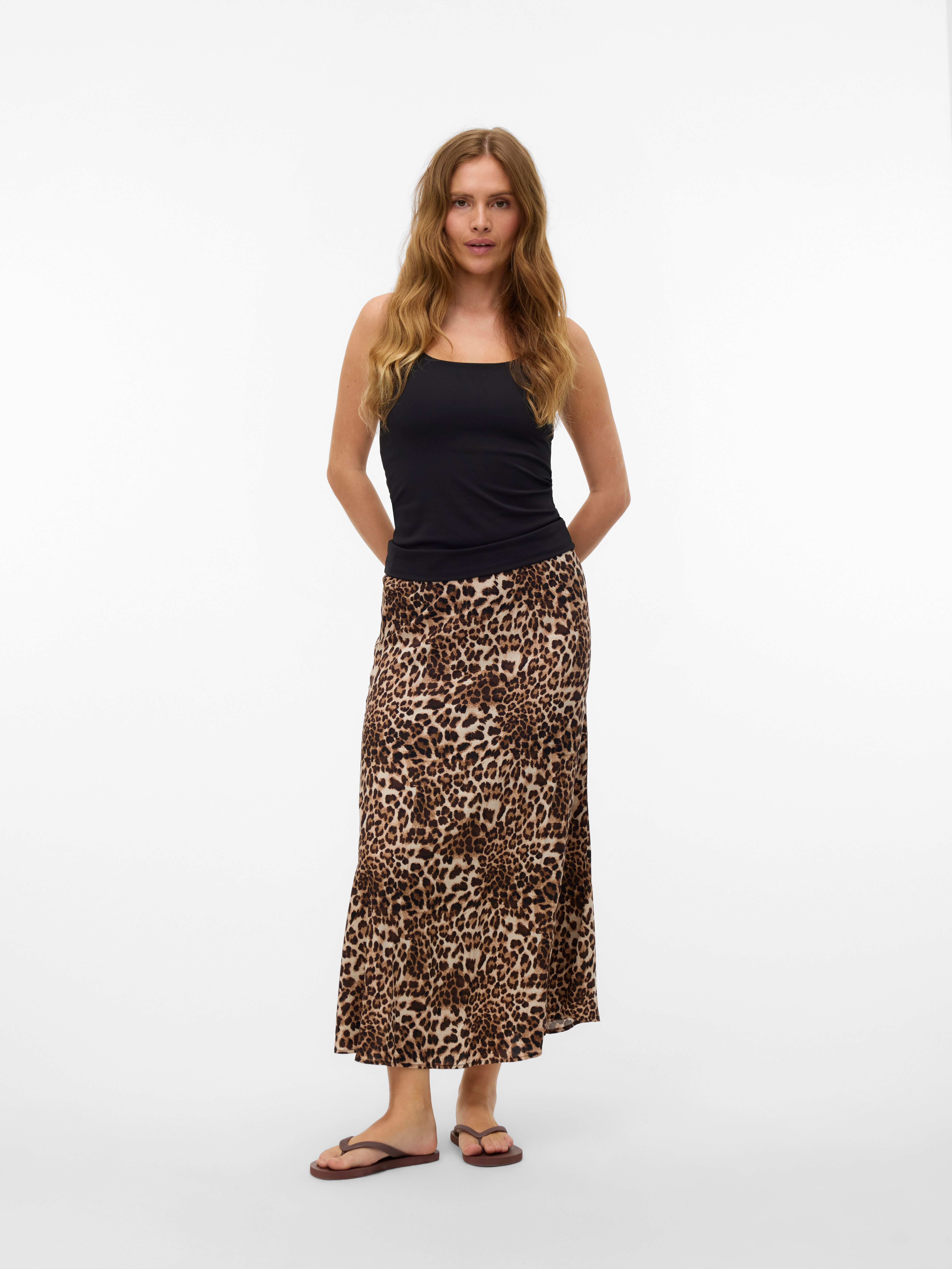 Vero Moda Maxirok VMALBA ANKLE SKIRT WVN GA NOOS