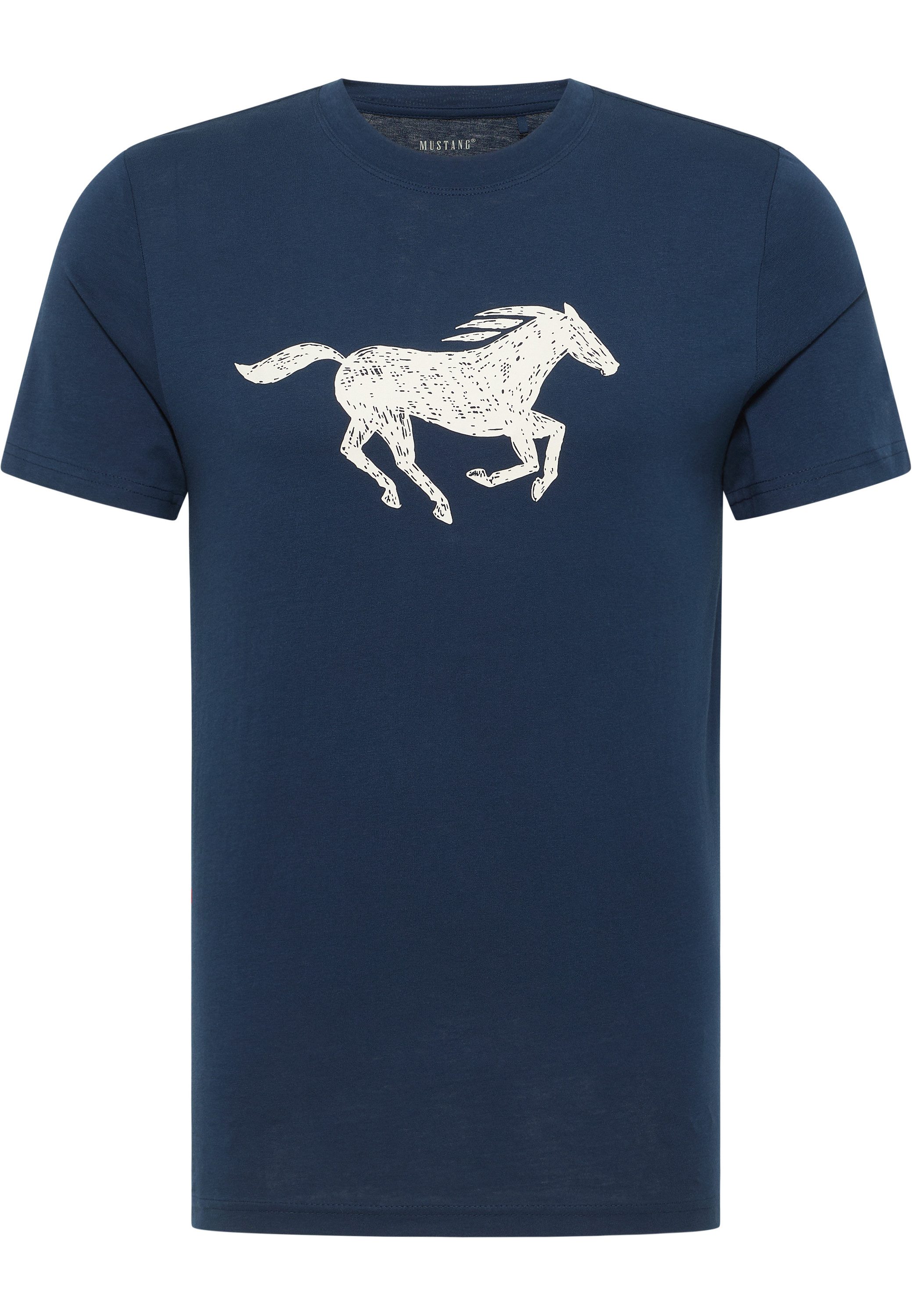 MUSTANG Shirt met korte mouwen Heren stijl Austin