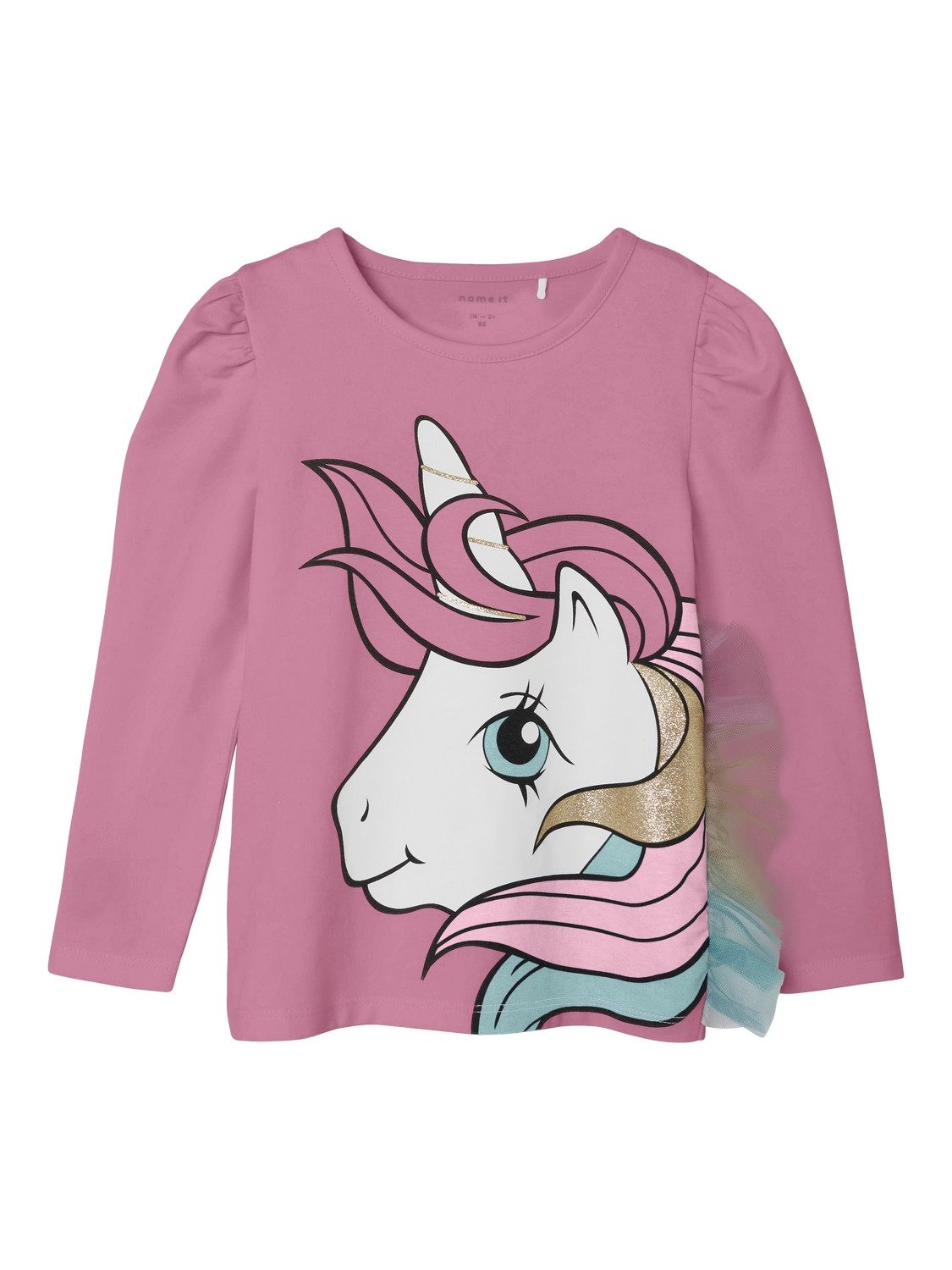 Name It Shirt met lange mouwen NMFSILLE MLP LS TOP CPLG