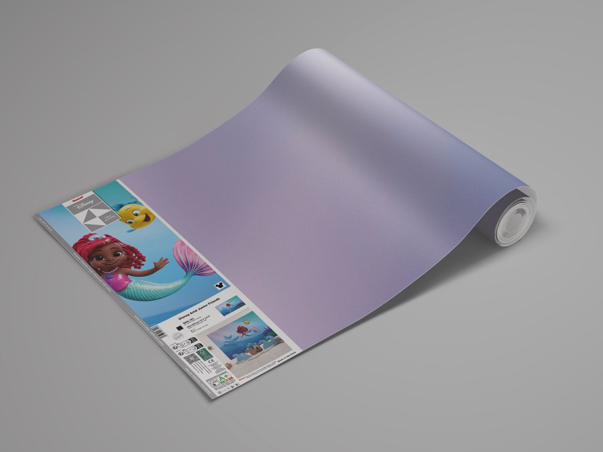 Komar Kinderbehang Disney Ariel Junior Friends (1 stuk)