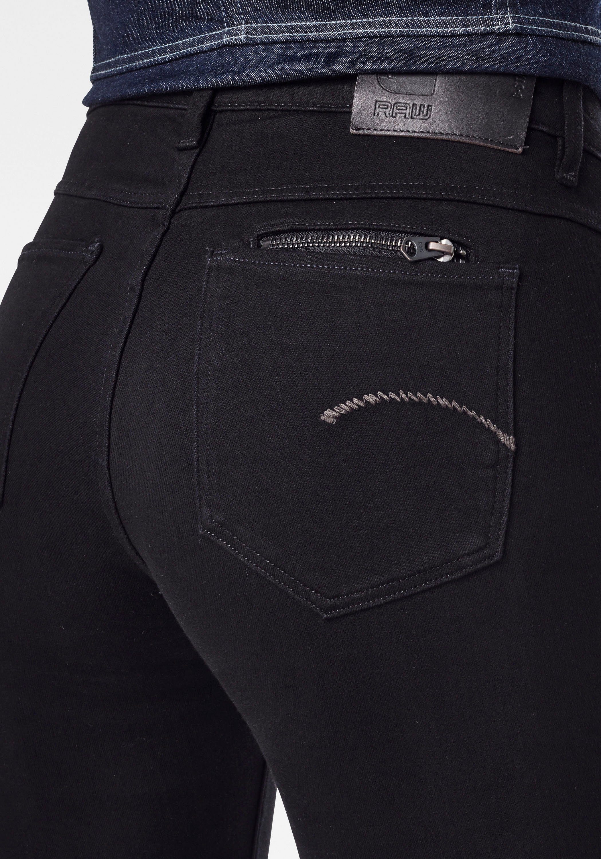 G-Star RAW Straight jeans Noxer Straight met ritszak boven de achterzak achter