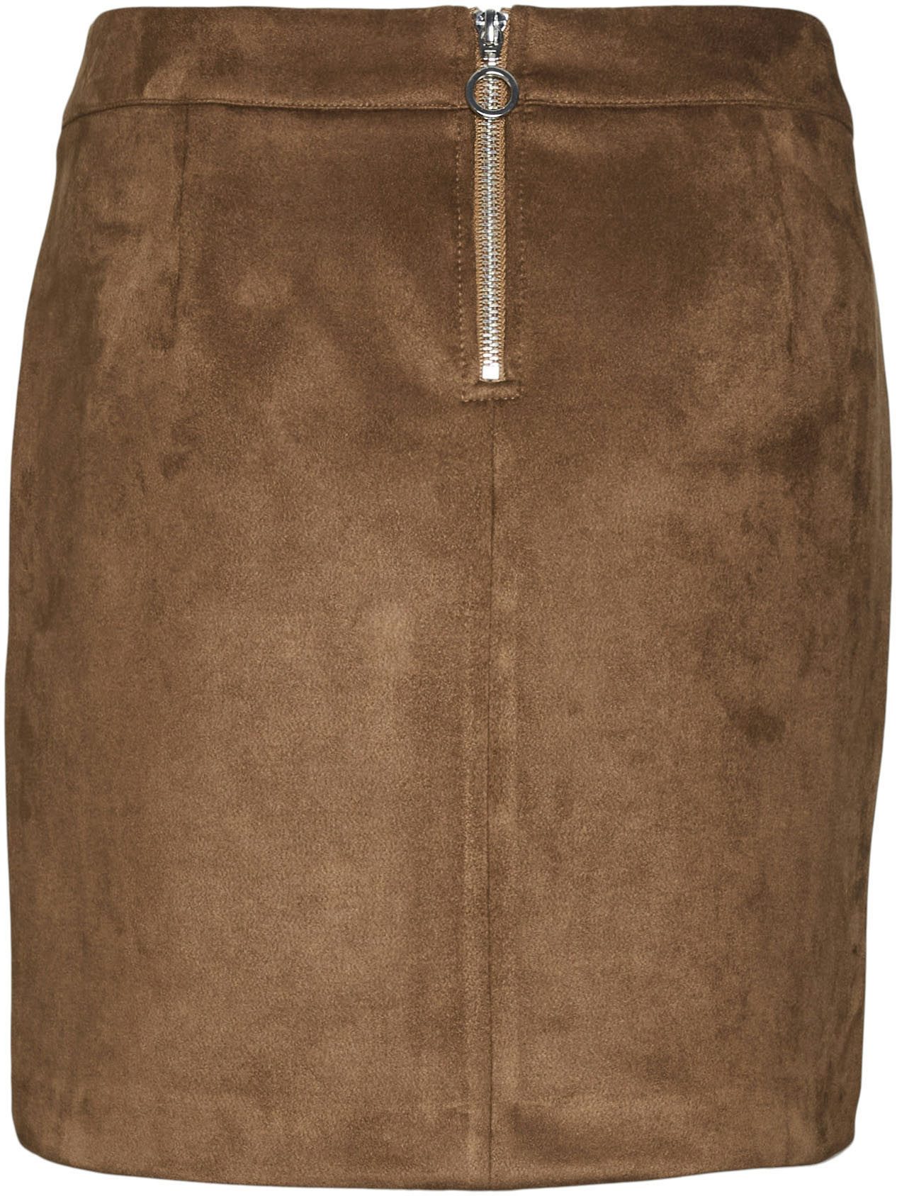Vero Moda Imitatieleren rok VMDONNADINA FAUXSUEDE SHORT SKIRT