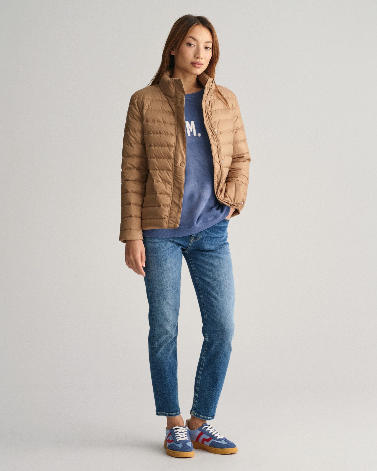 Gant Gewatteerde jas LIGHT DOWN JACKET Waterafstotend lichtgewicht gewatteerde jas