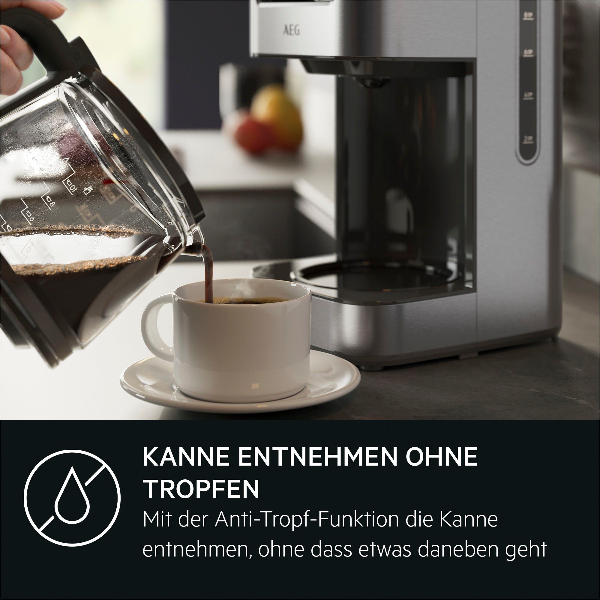 AEG Filterkoffieapparaat Gourmet 6 CM5-1-6ST, 1,25 l