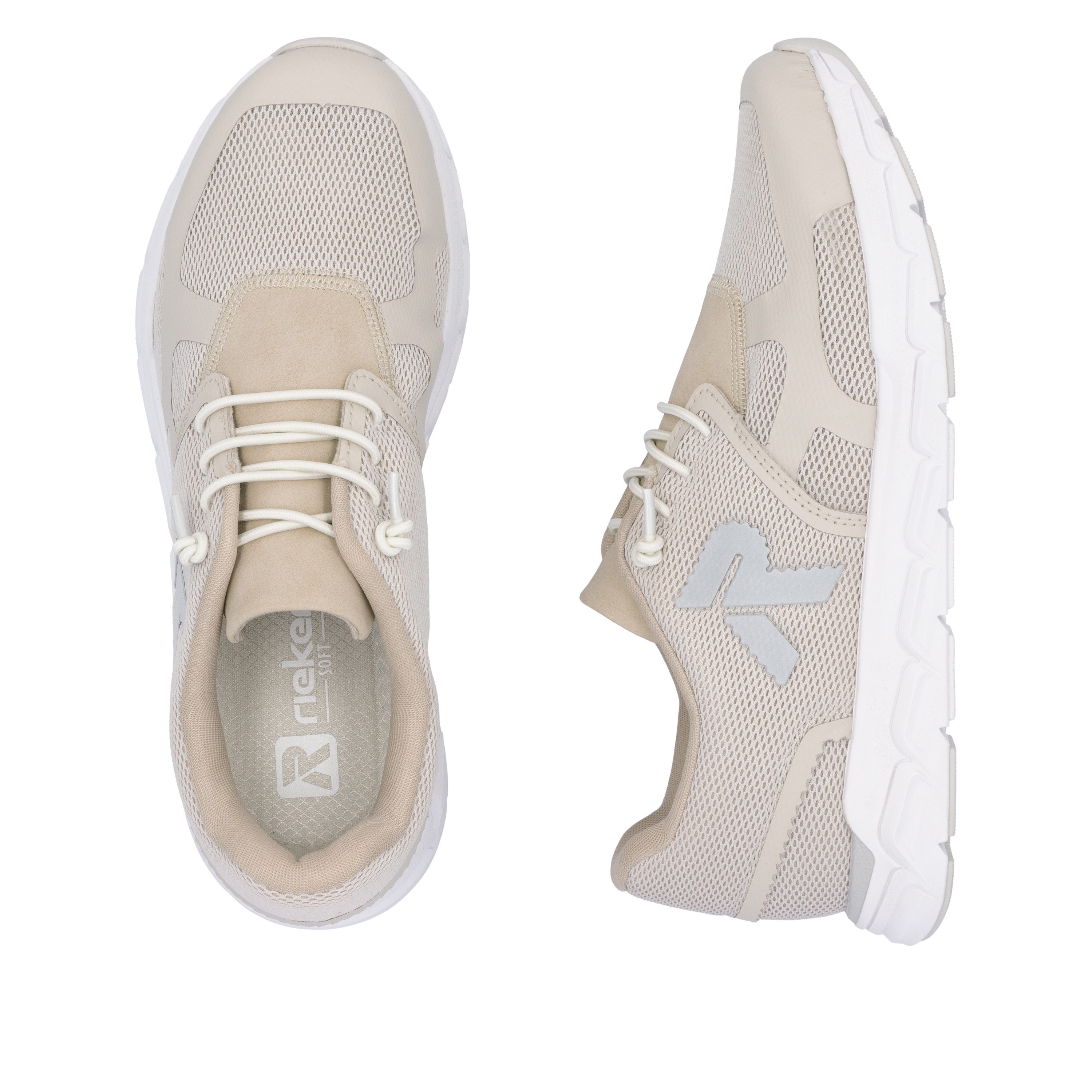 RIEKER Sport Slip-on sneakers Preston , vrijetijdsschoen, lage schoen, instapschoen met elastiek