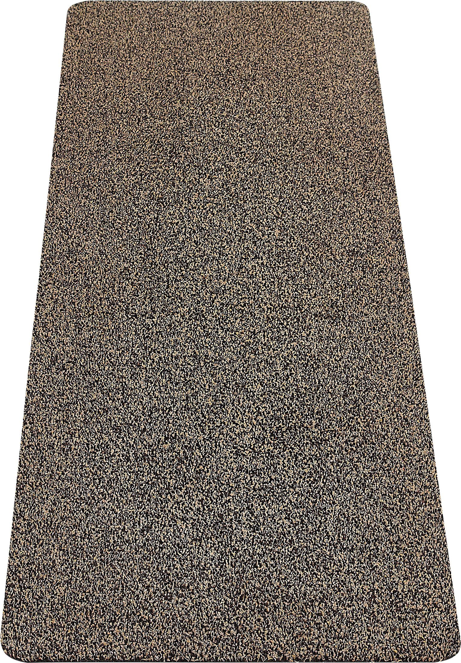 Andiamo Mat Super Cotton Inloopmat, mêlee, antislip, wasbaar deurmatten bruin