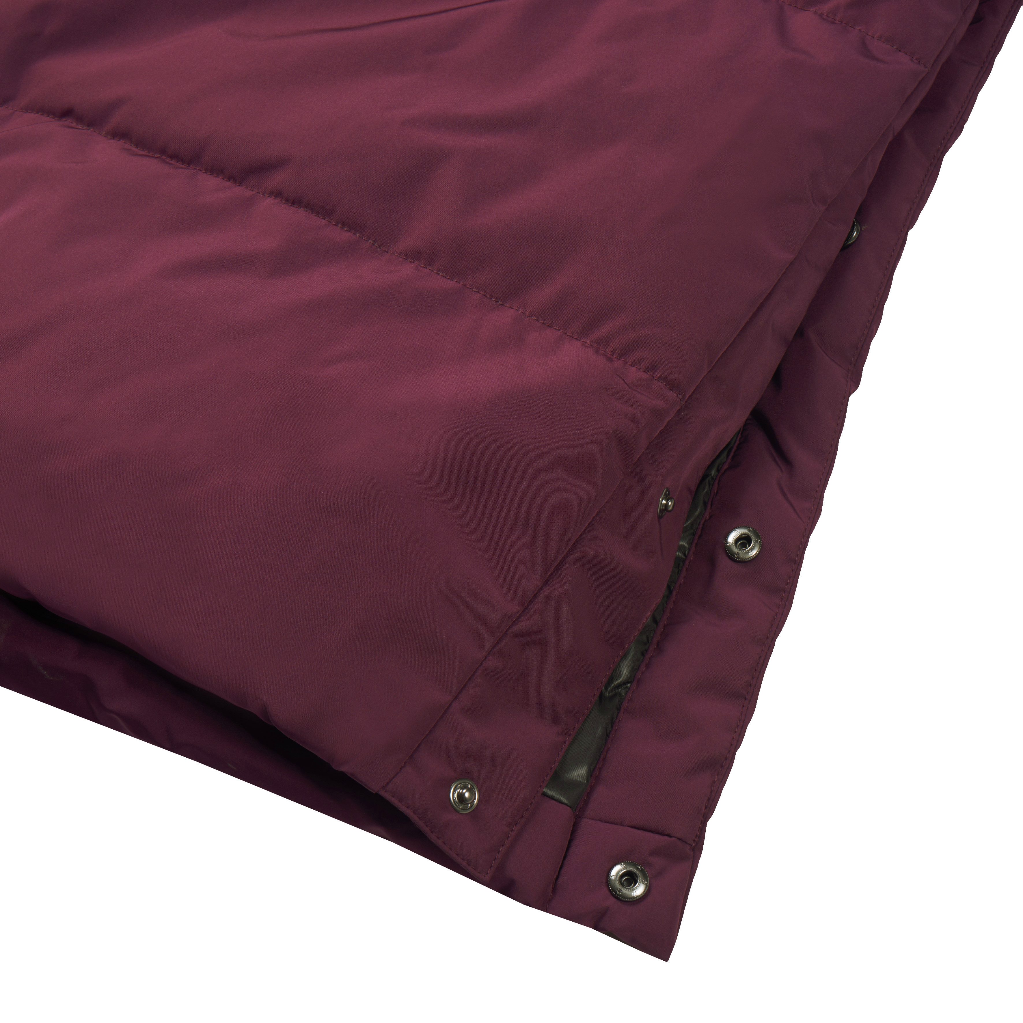 Icepeak Gewatteerde jas ADDIA met merkleerpatch op de bovenarm (1-delig)