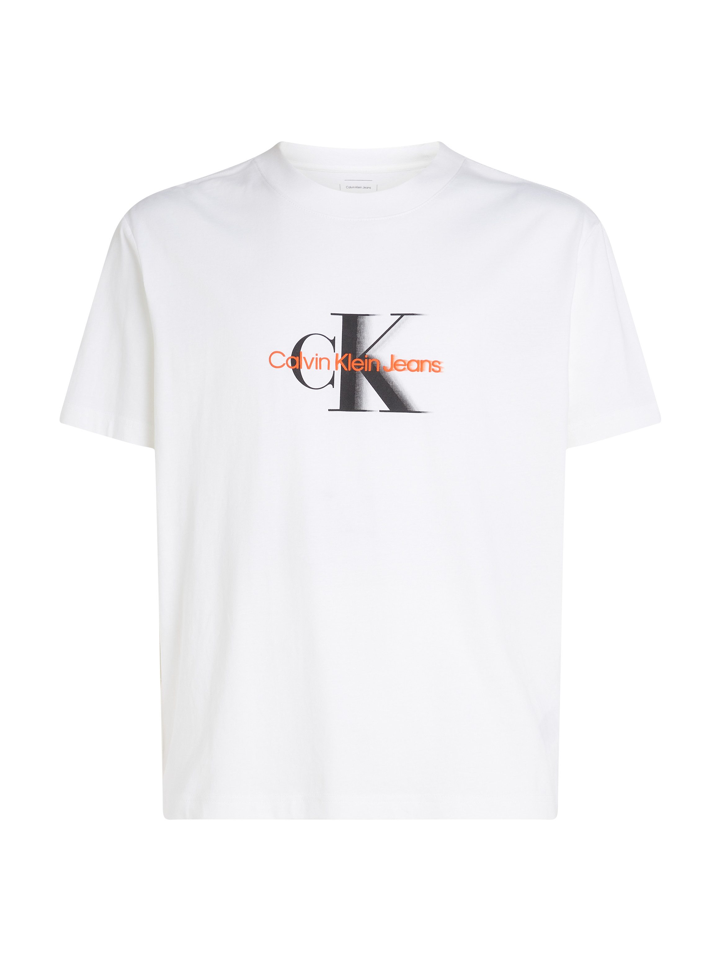 Calvin Klein T-shirt MONOLOGO SHIFT TEE met grote logoprint