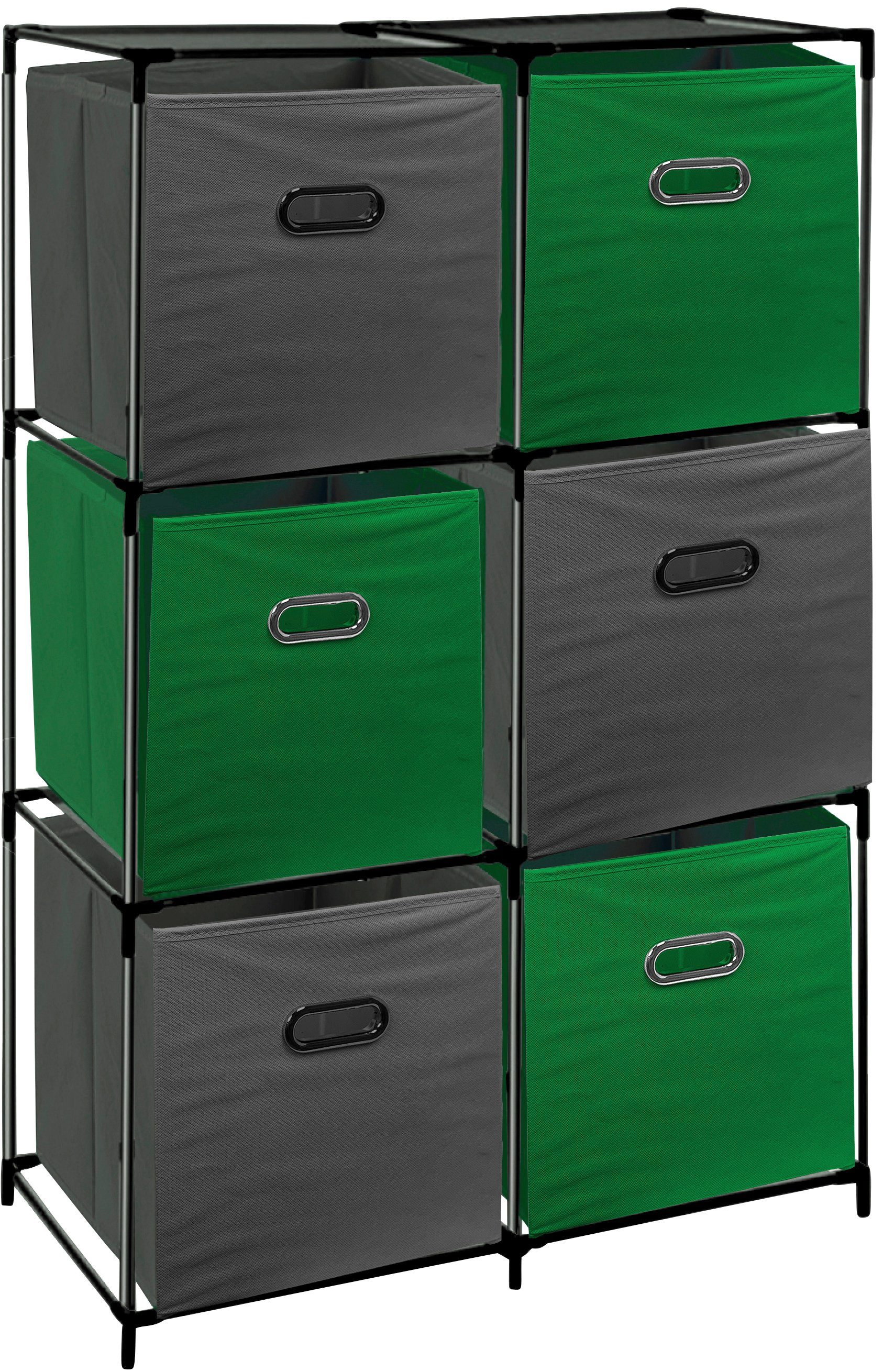 ADOB Opbergbox Vouwkratten Inclusief handgreep (set, 3 stuks)