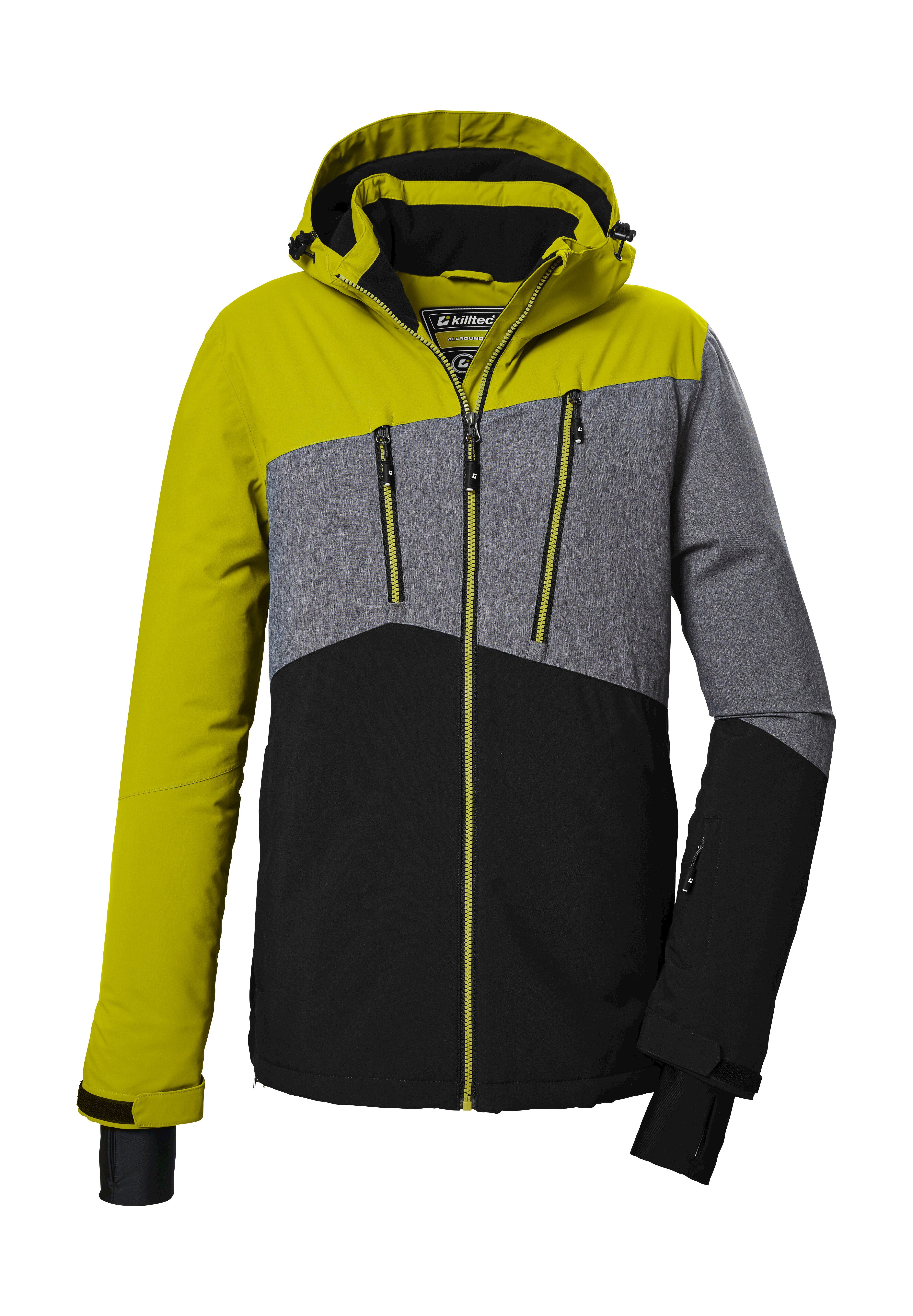 Killtec Ski-jack KSW 306 MN SKI JCKT Trendy ontwerp, waterdicht, ademend, duurzame productie heren jassen maat L groen