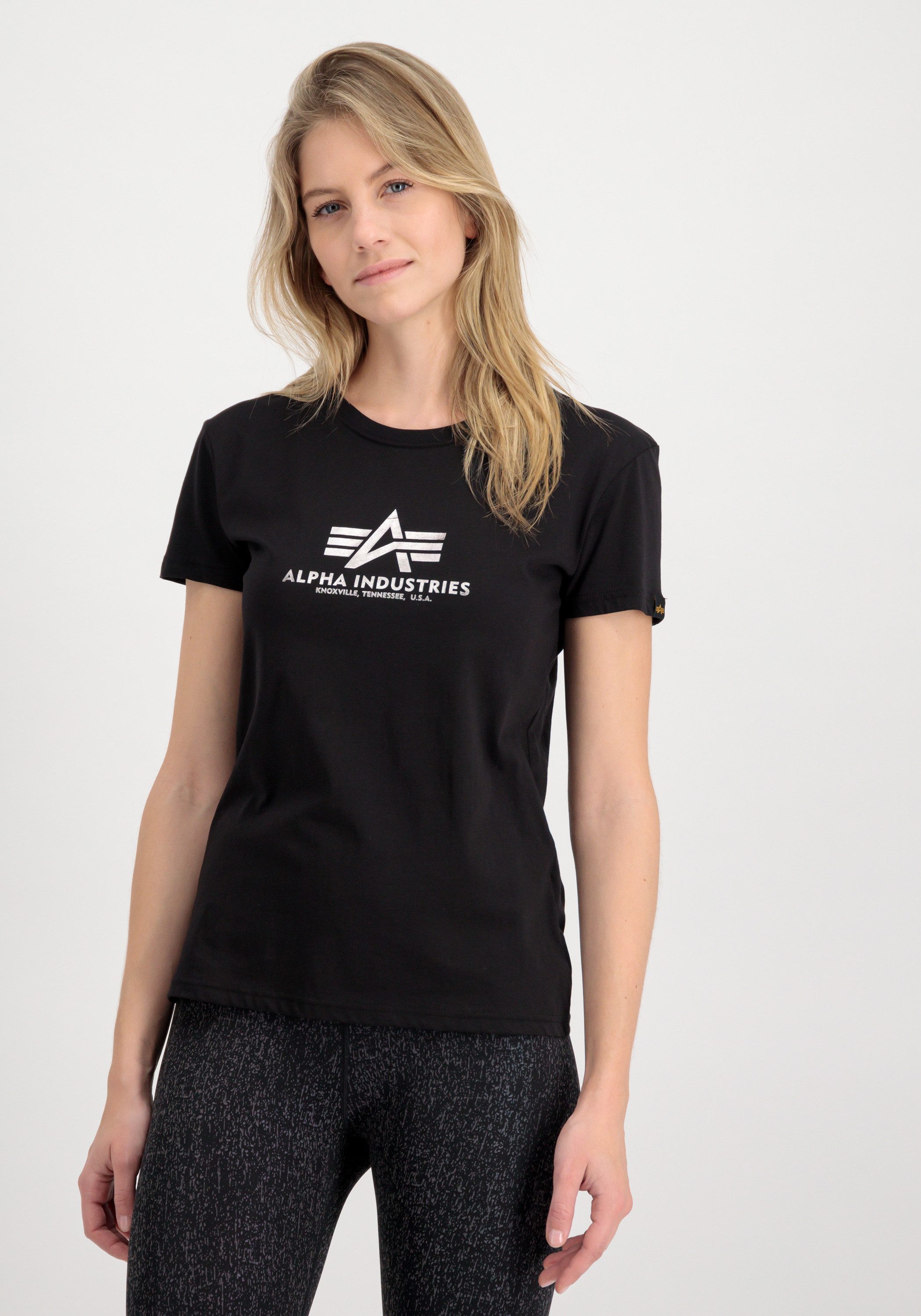Alpha Industries T-shirt Alpha Industries Women - T-Shirts New Basic T-Shirt BL FP W