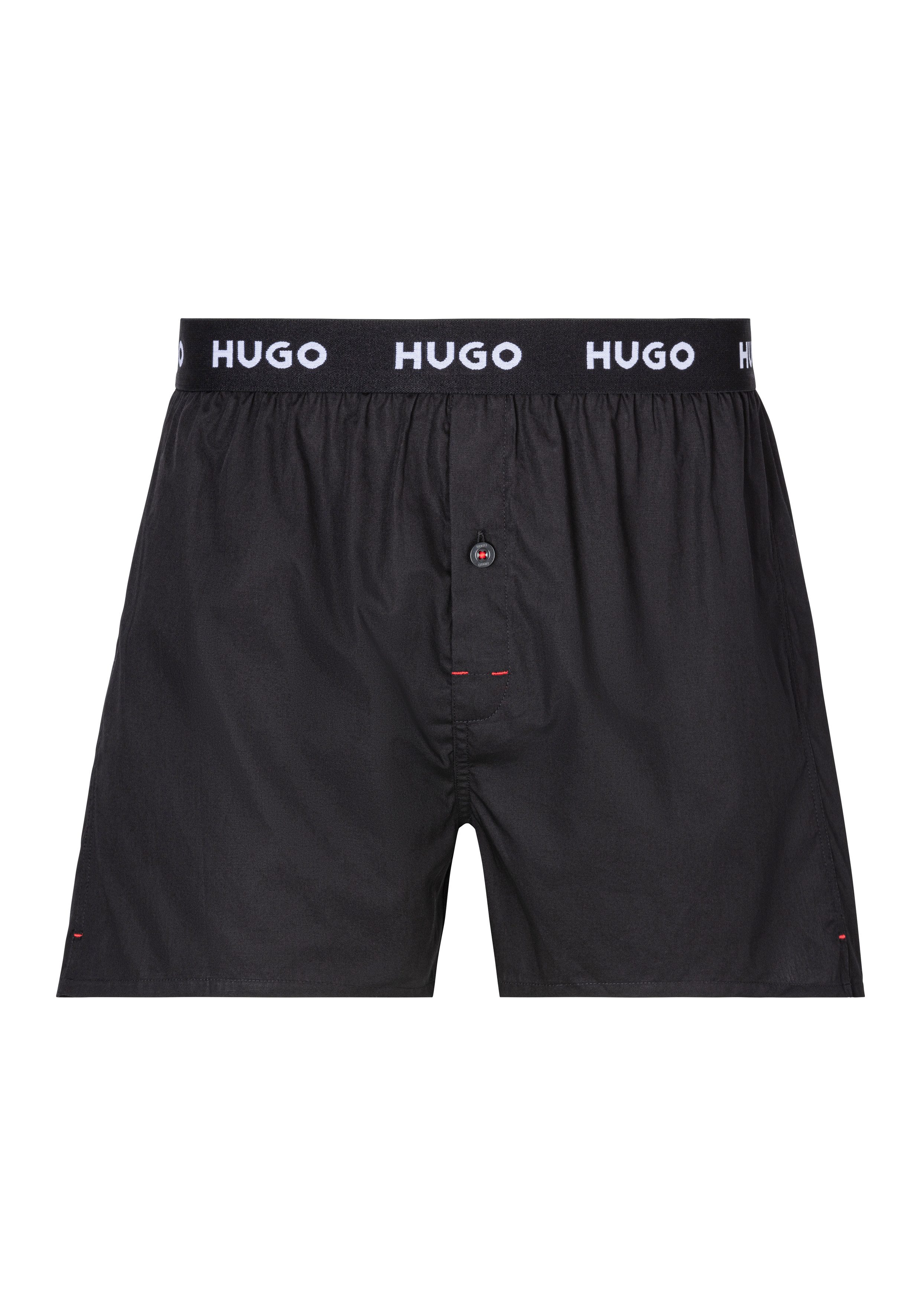 HUGO underwear Boxershort WOVEN BOXER TRIPLET met elastische taille (set 3 stuks 3)