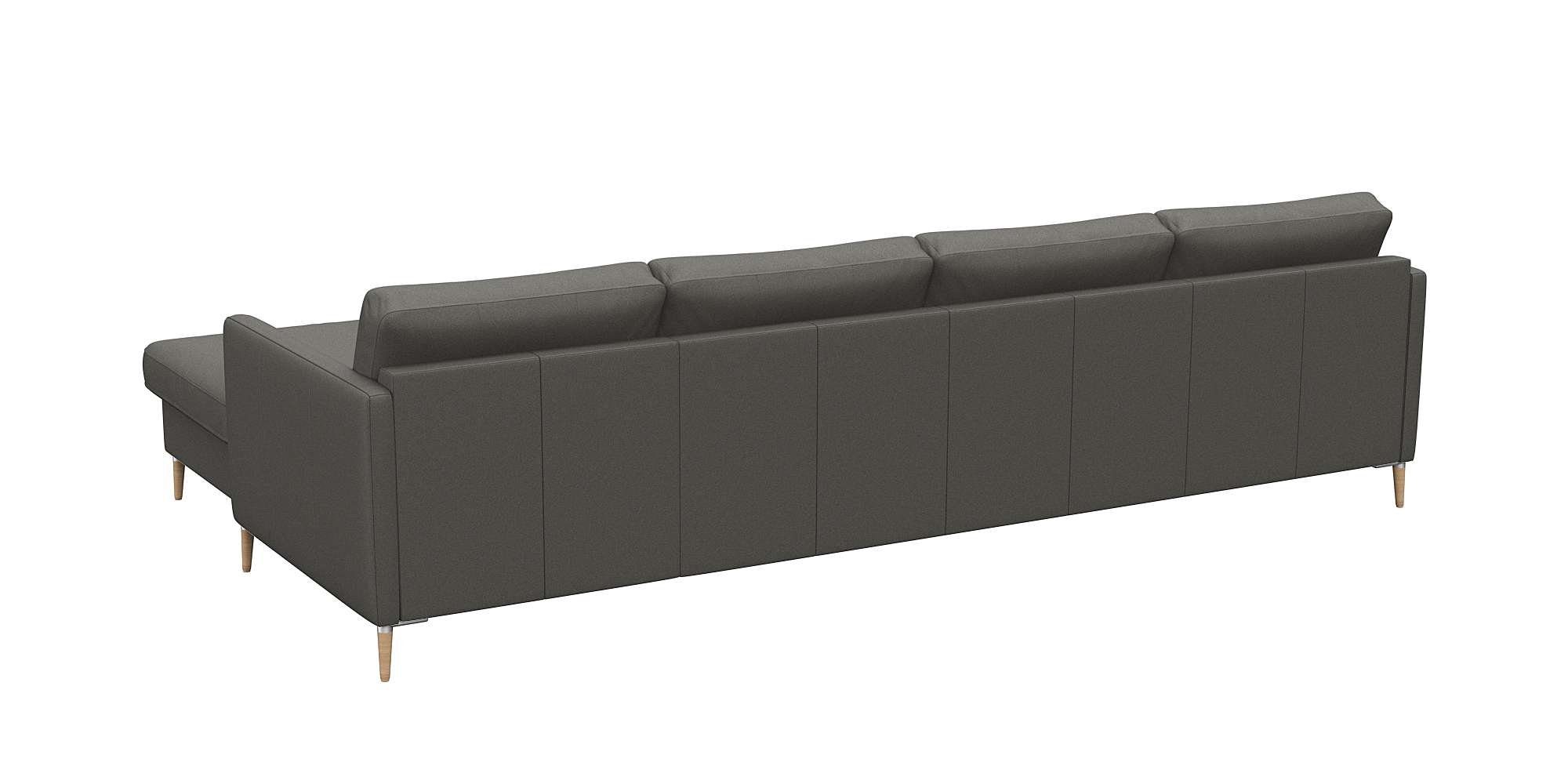 FLEXLUX Hoekbank Fiore, L-vorm, comfortabel en aangenaam door hoogwaardige zitopbouw