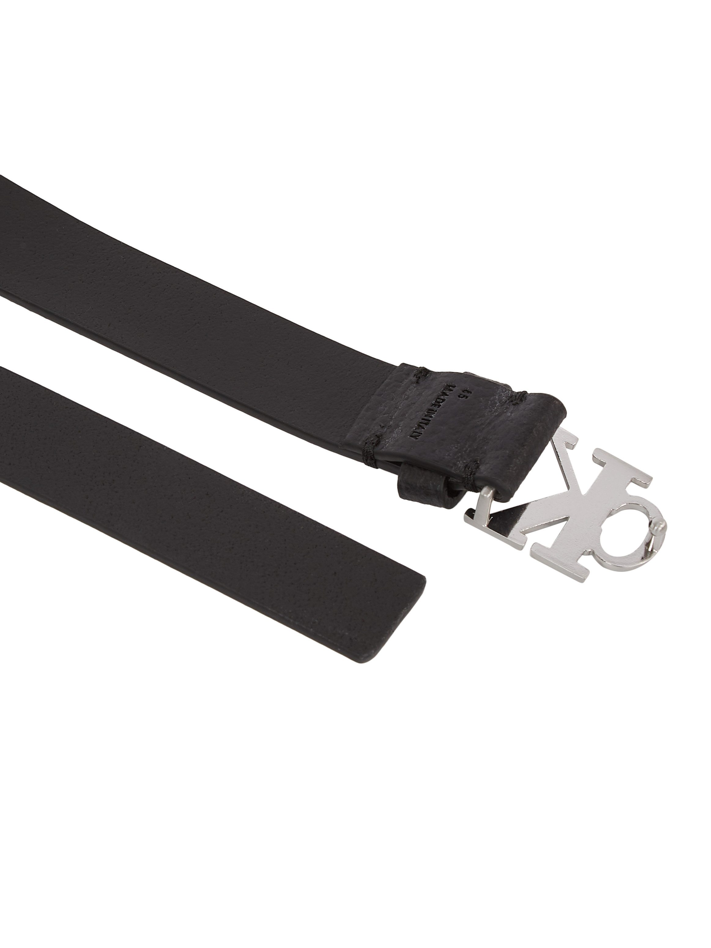Calvin Klein Leren riem MONO PLAQUE LTHR BELT 25MM PB