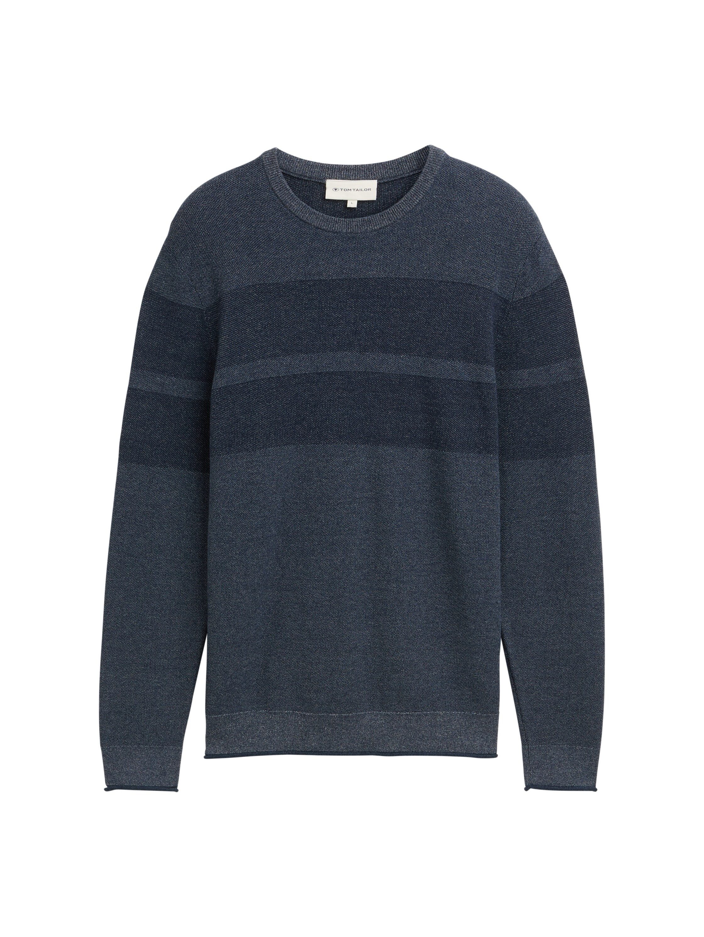 Tom Tailor Gebreide trui in streep-look
