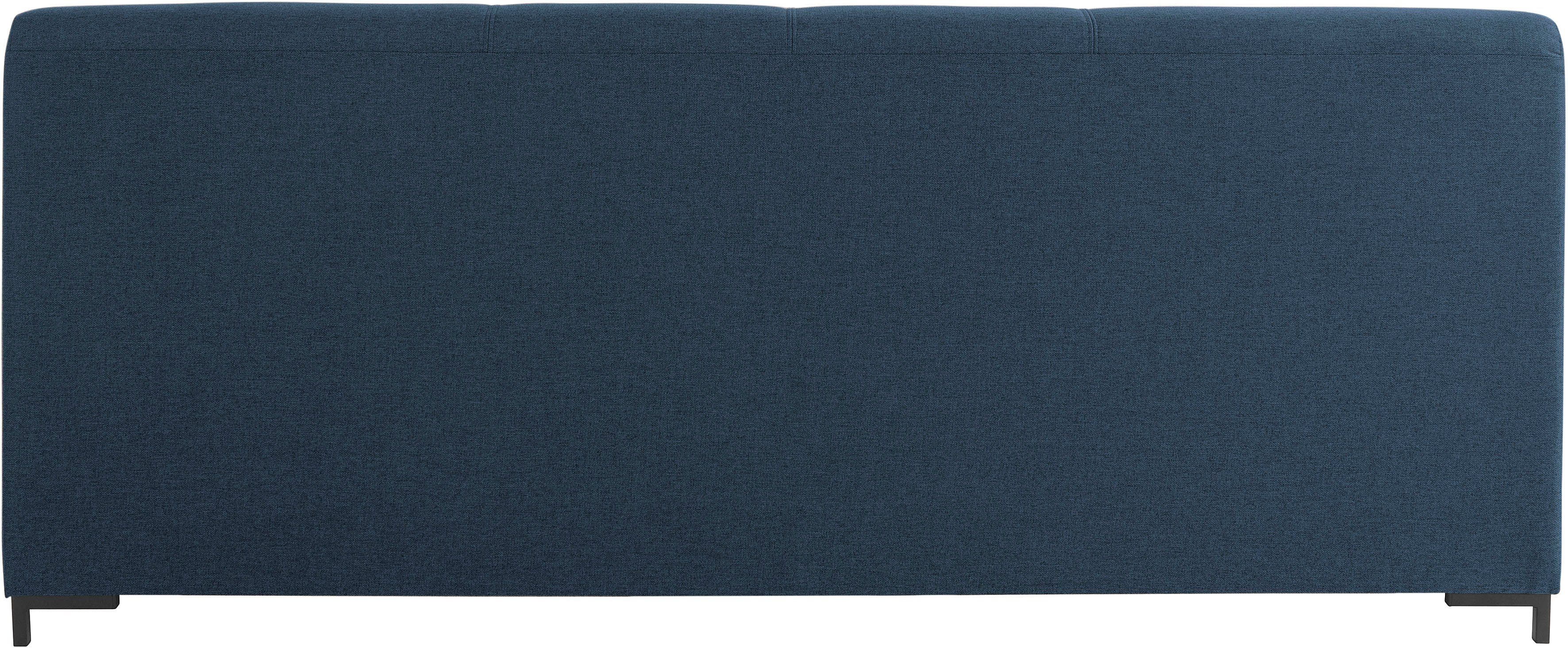 DOMO collection 2-zitsbank Ledas kubisch en comfortabel, platte armleuningen, elegante voet,