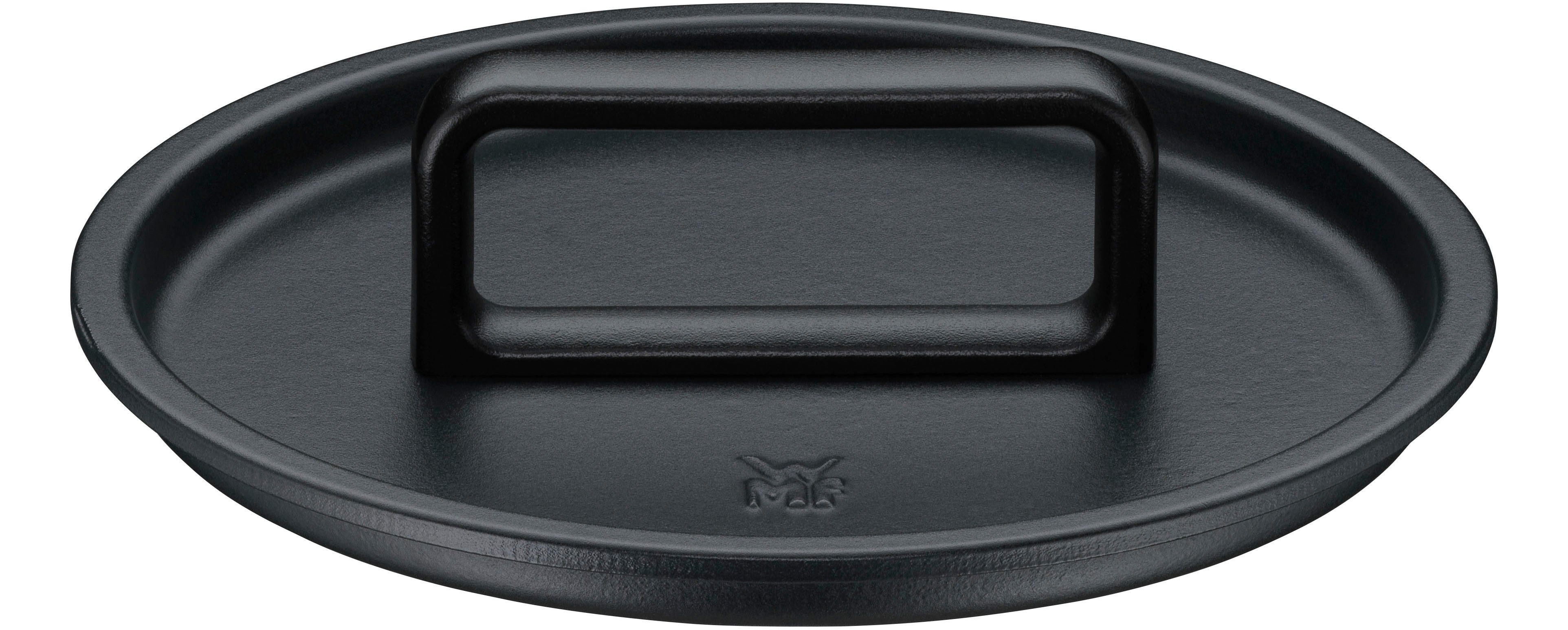 WMF Braadpan Flavour, Ø 22 cm 4,3 liter, gietijzeren kookgerei, deksel met condensatienoppen