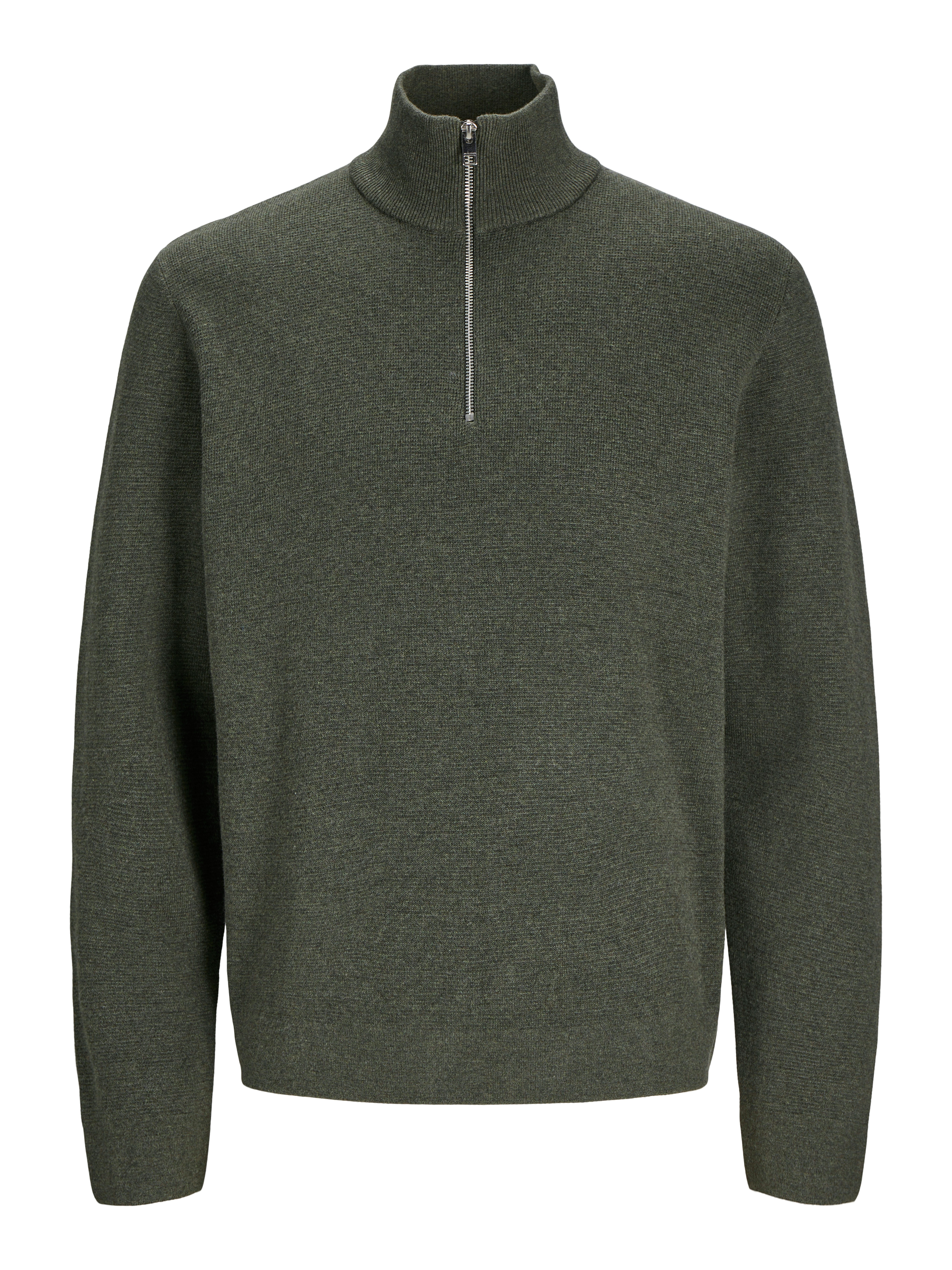 Jack & Jones Schipperstrui JPRBLAMILANO STITCH KNIT HALF ZIP SN