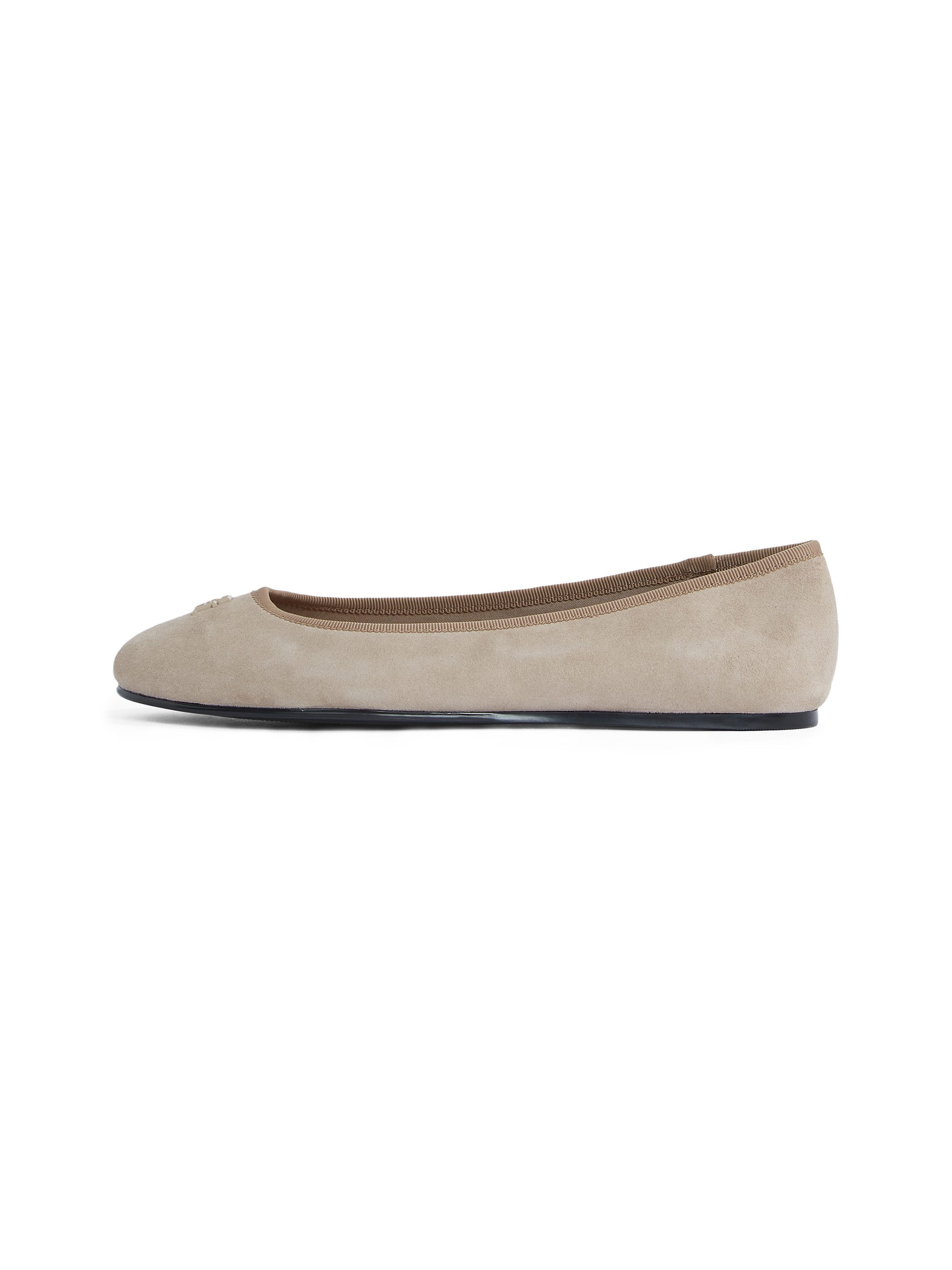 Tommy Hilfiger Ballerina's TH HARDWARE SUEDE BALLERINA