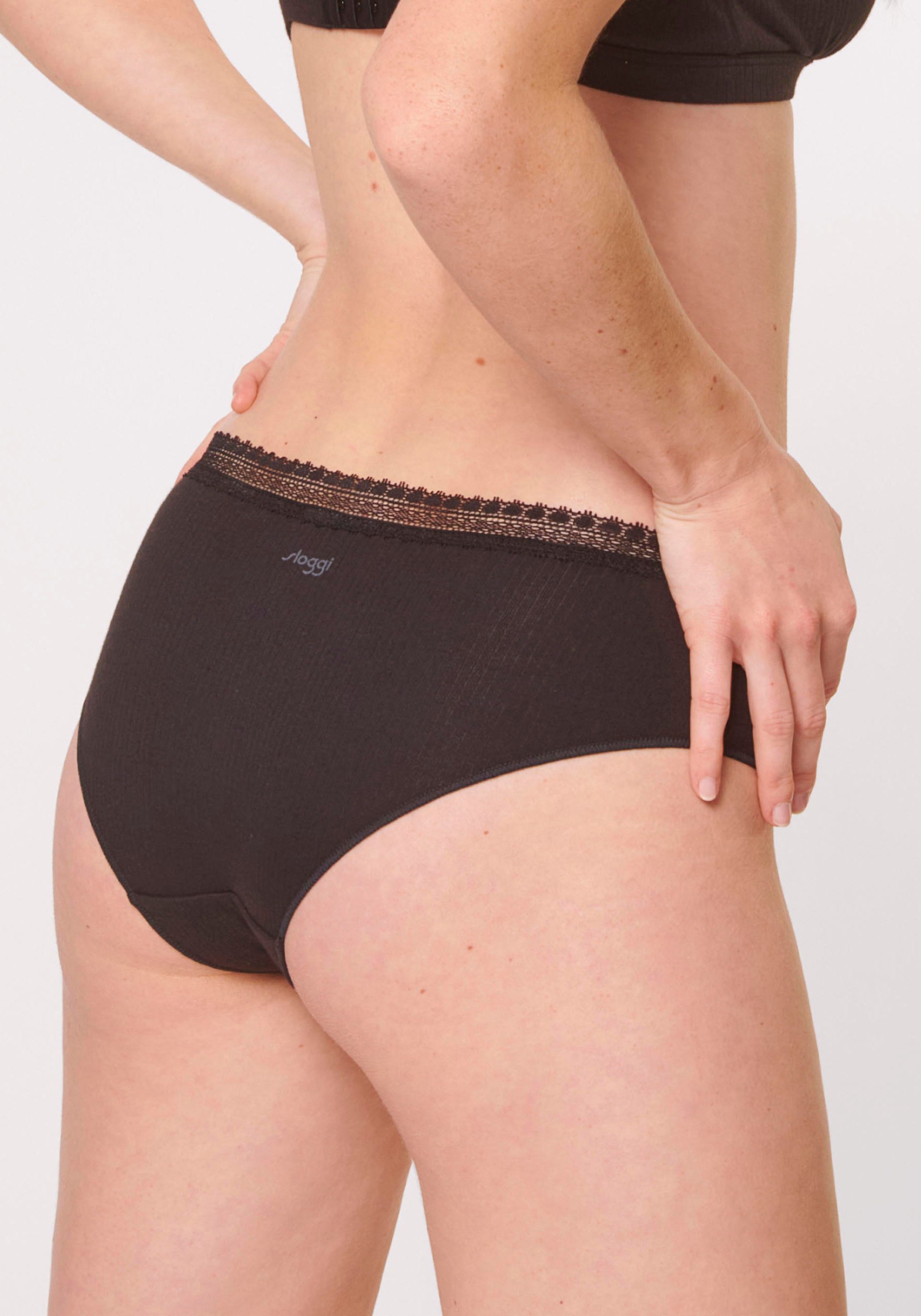 Sloggi Slip GO Ribbed R Hipster C2P (Set van 2)