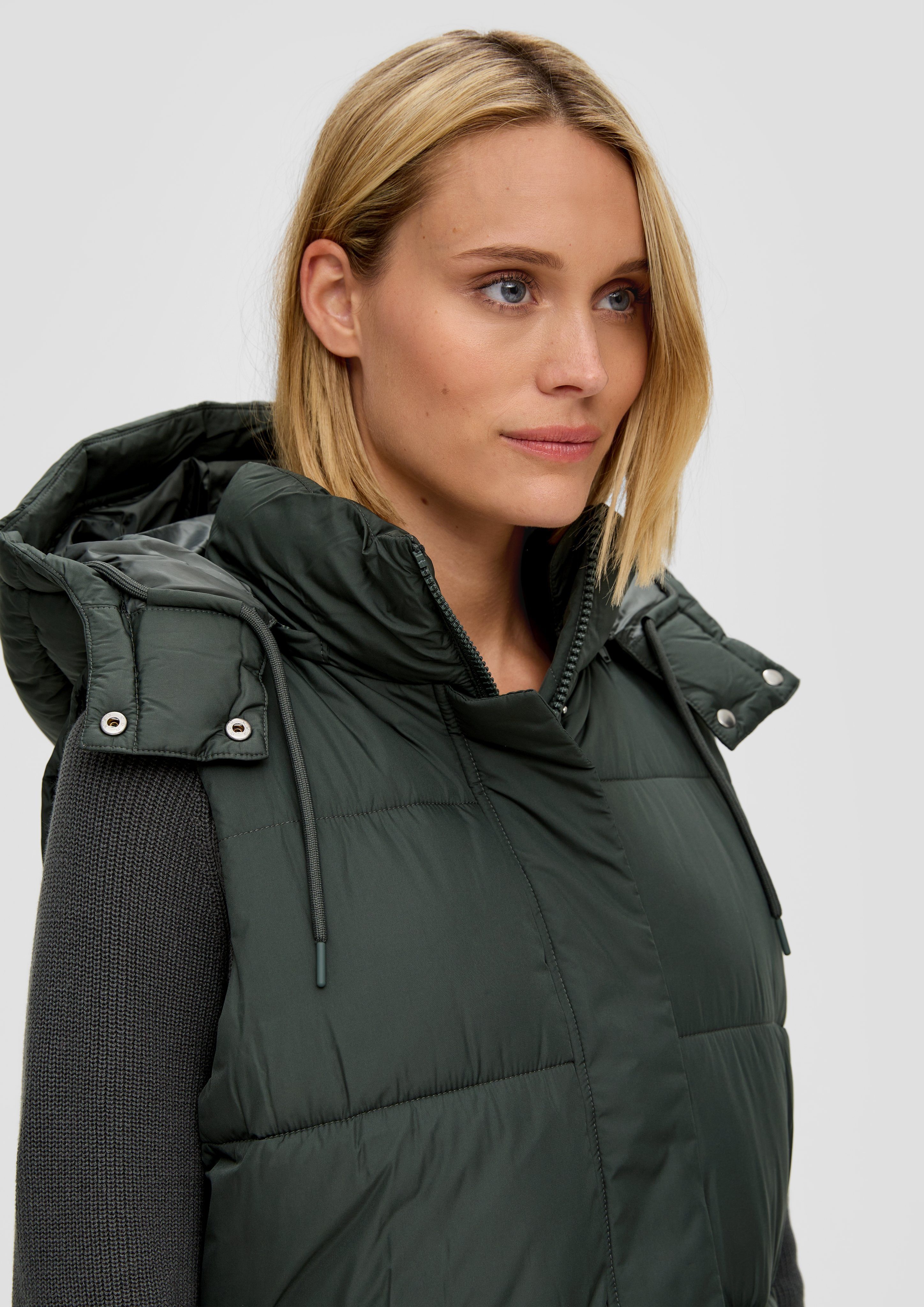 s.Oliver Bodywarmer met verborgen ritssluiting