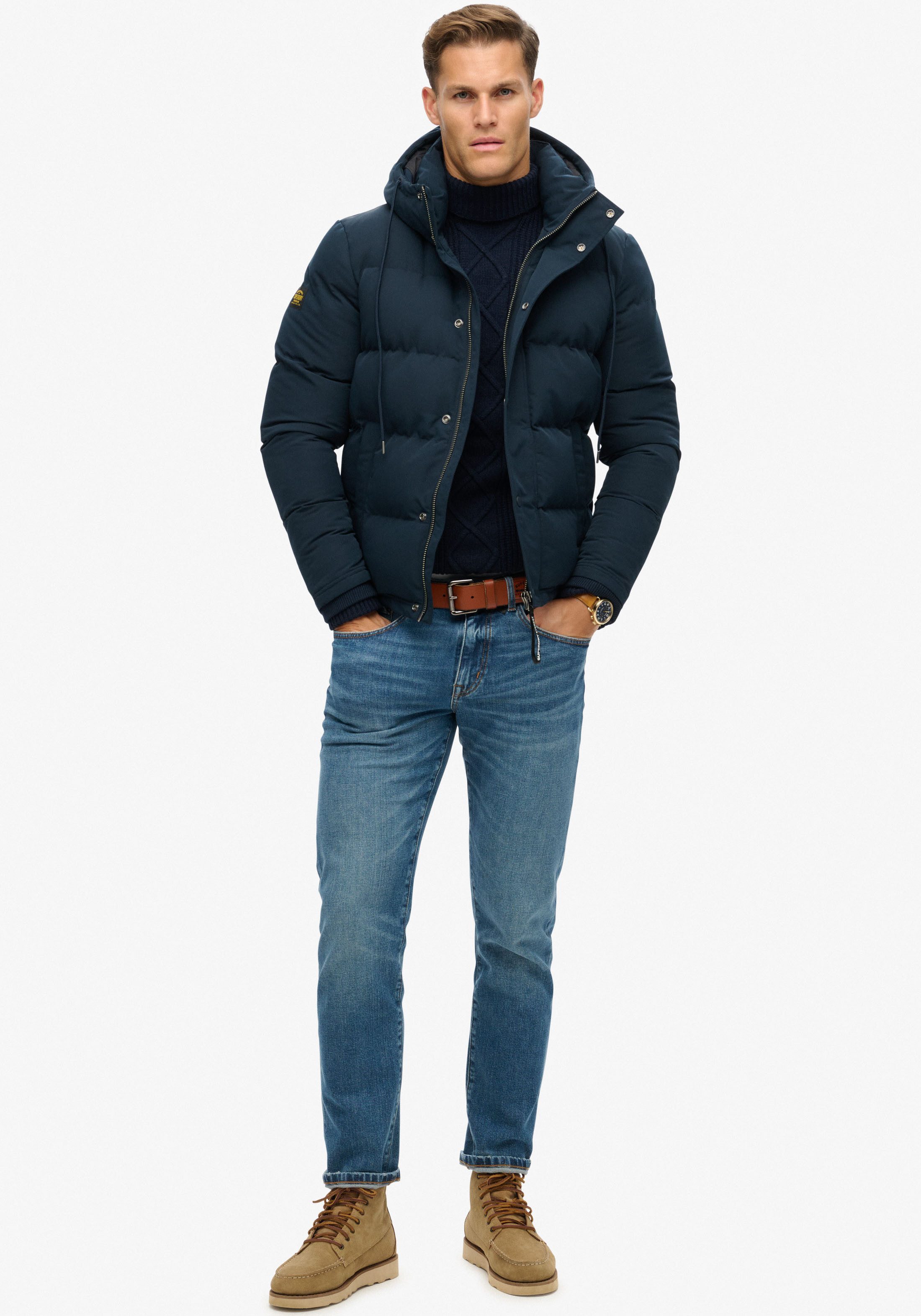 Superdry Gewatteerde jas Everest Hooded Puffer Jacket
