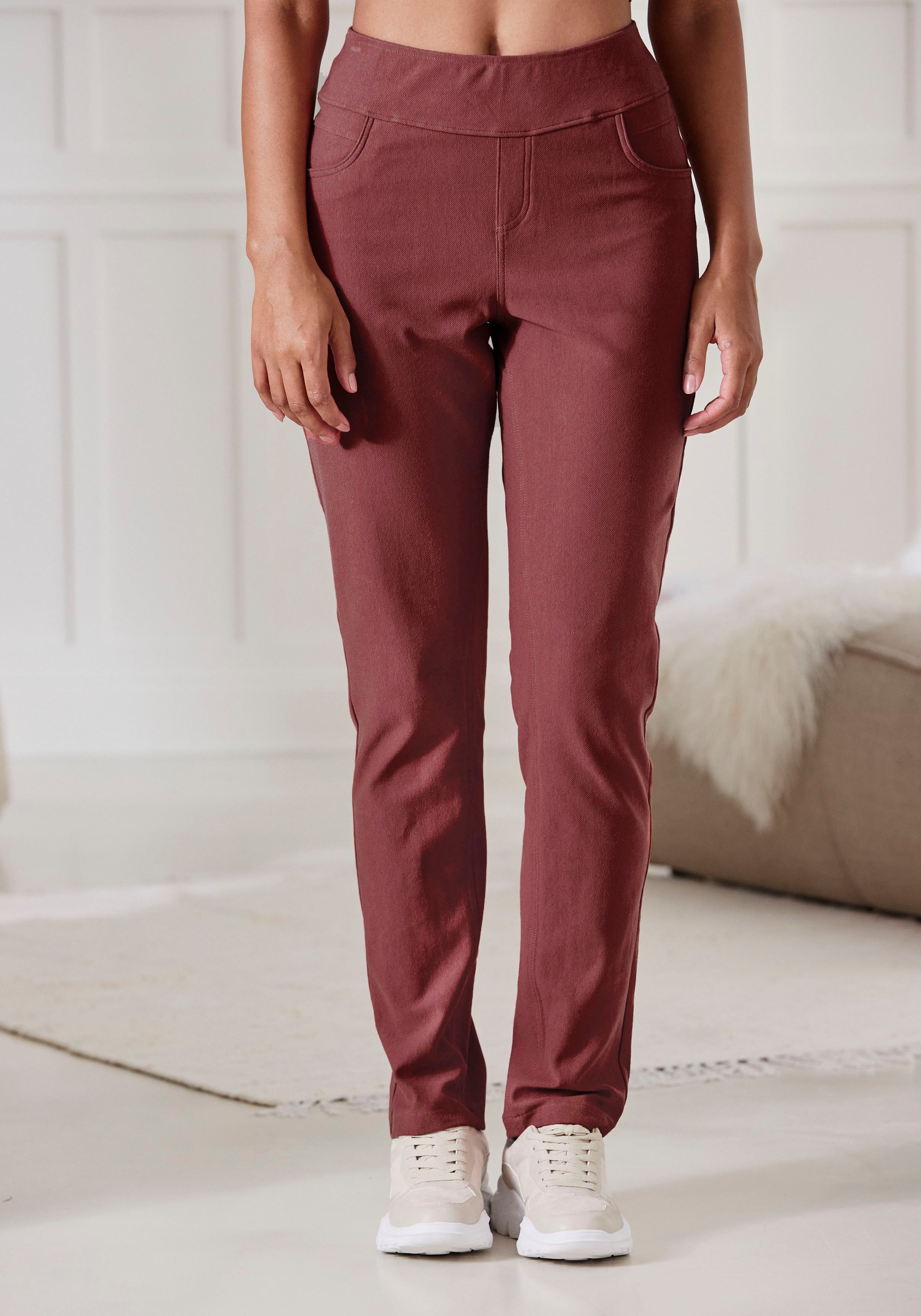 H.I.S Comfortbroek in jeanslook loungewear