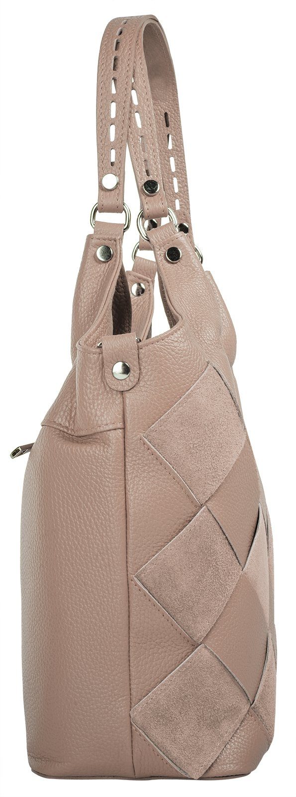 Samantha Look Shopper echt leer, made in italy