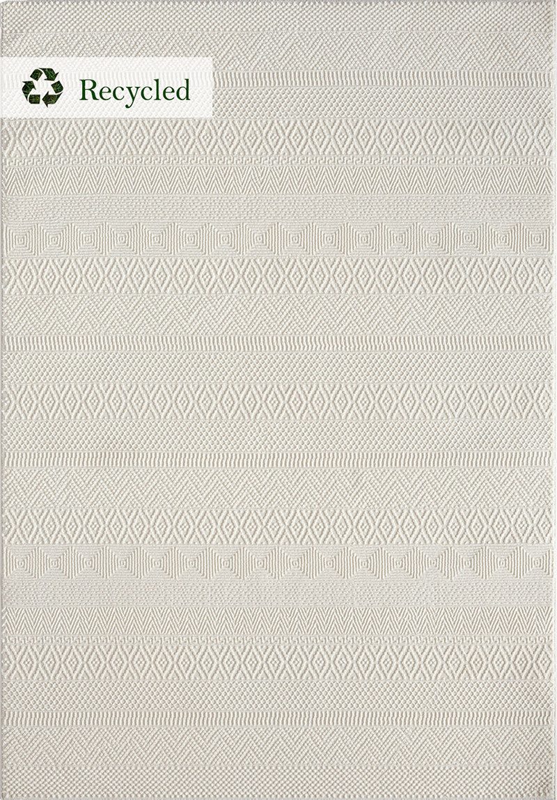 The carpet Vloerkleed Lima Designer tapijt Flor 1 van gerecycled polyester, wasbaar