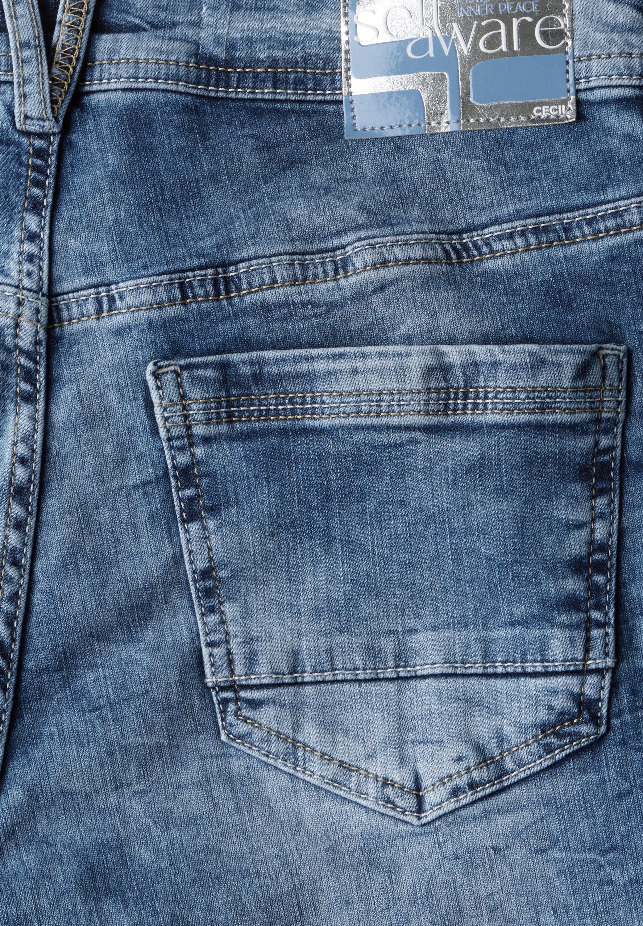 Cecil Regular fit jeans Stijl Scarlett