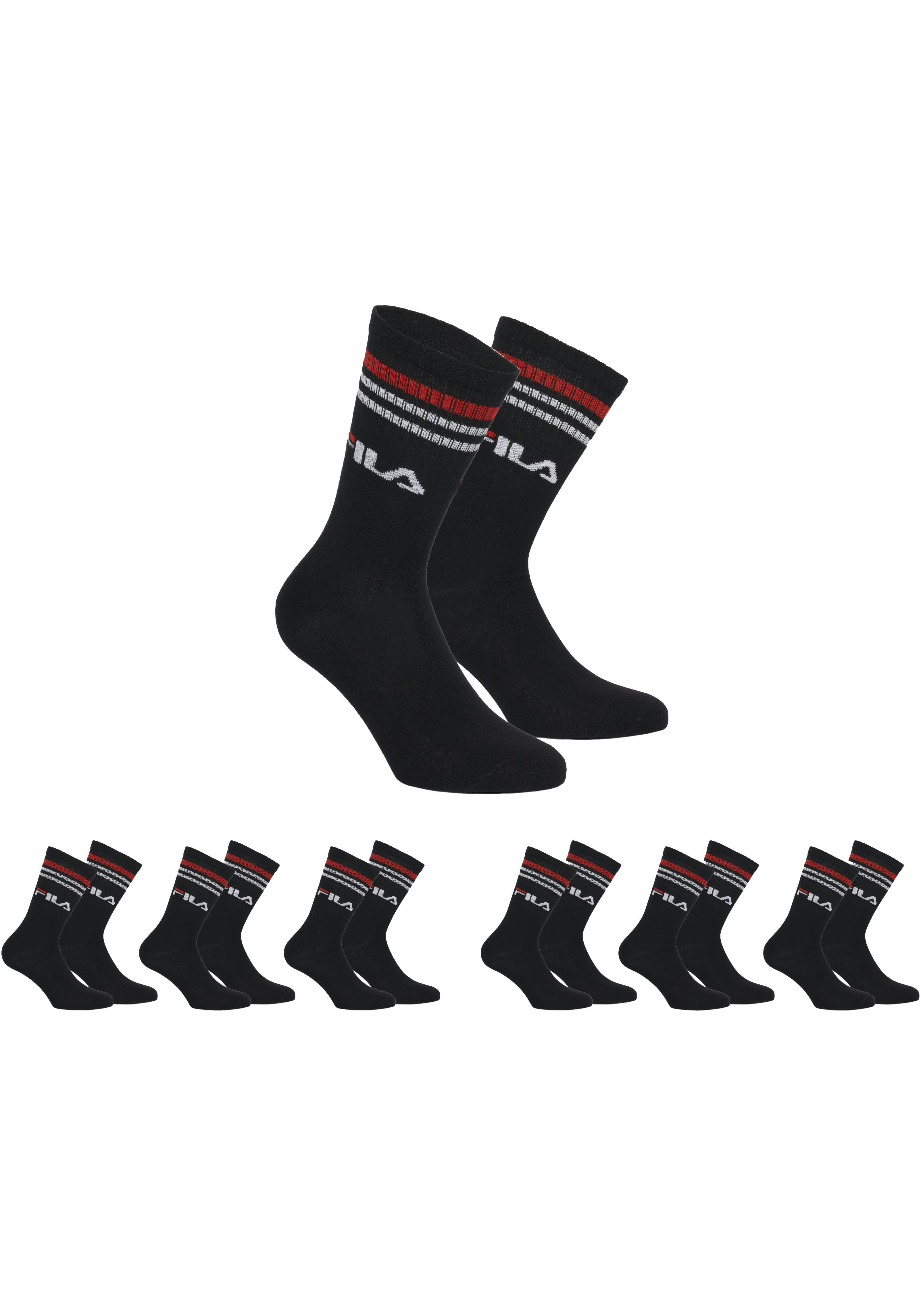 Fila Sportsokken UNISEX LIFESTYLE PLAIN SOCKS (6 paar)