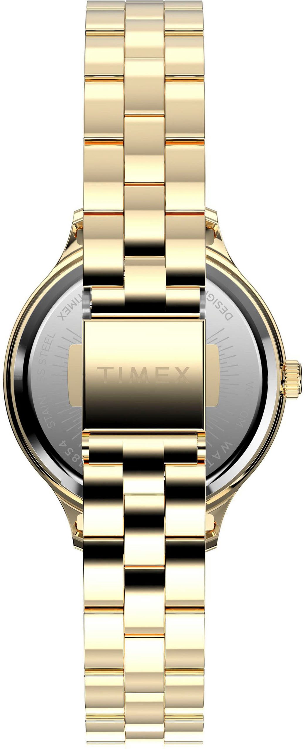 Timex Kwartshorloge PEYTON Polshorloge, dameshorloge, roestvrijstalen band, analoog
