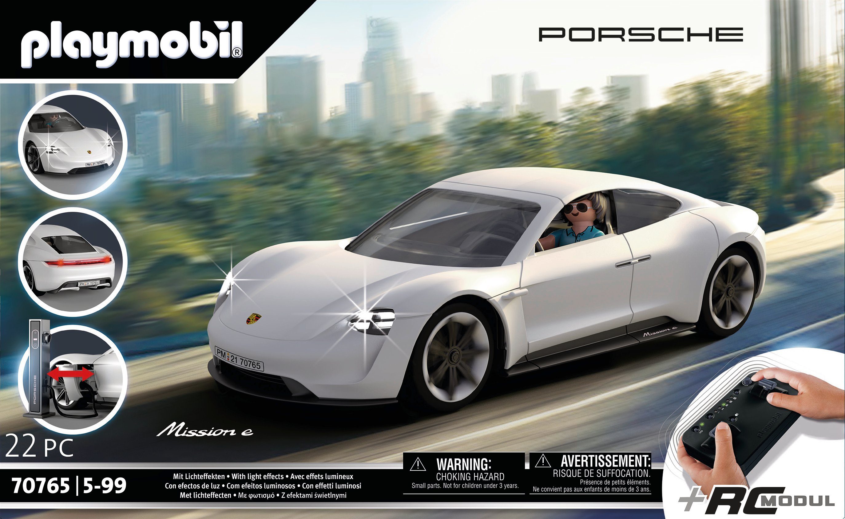 Playmobil® Constructie-speelset Porsche Mission E (70765), Porsche (22-delig)