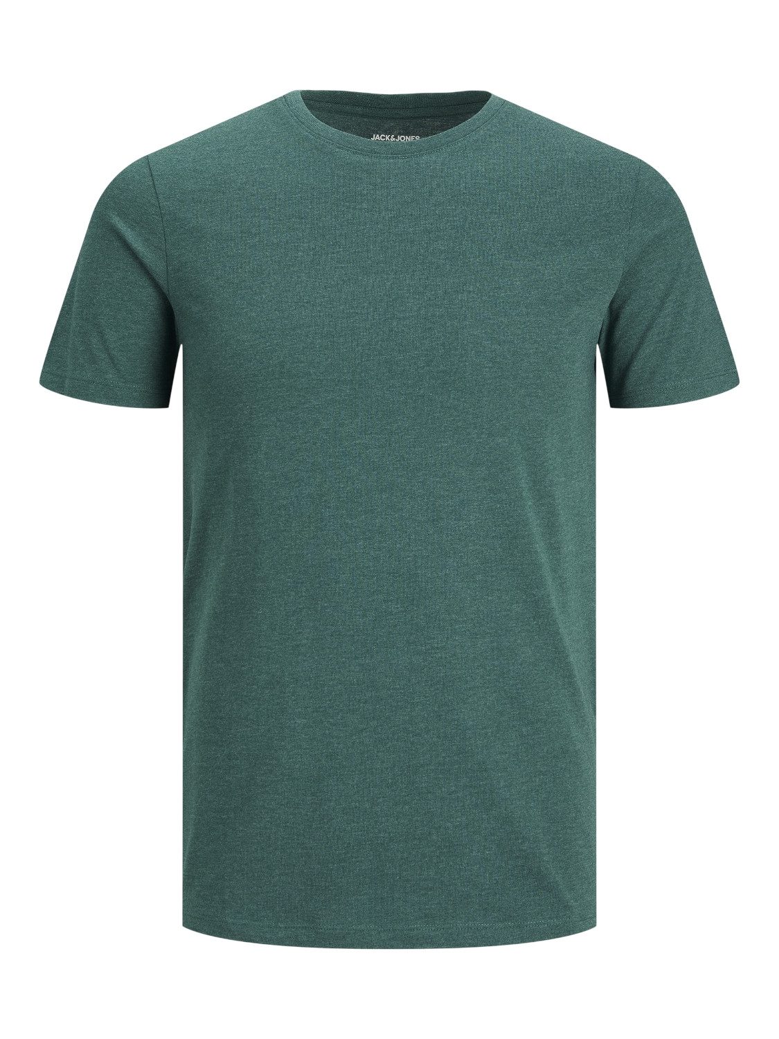 Jack & Jones Shirt met ronde hals JJEORGANIC MELANGE TEE SS O-NECK NOOS