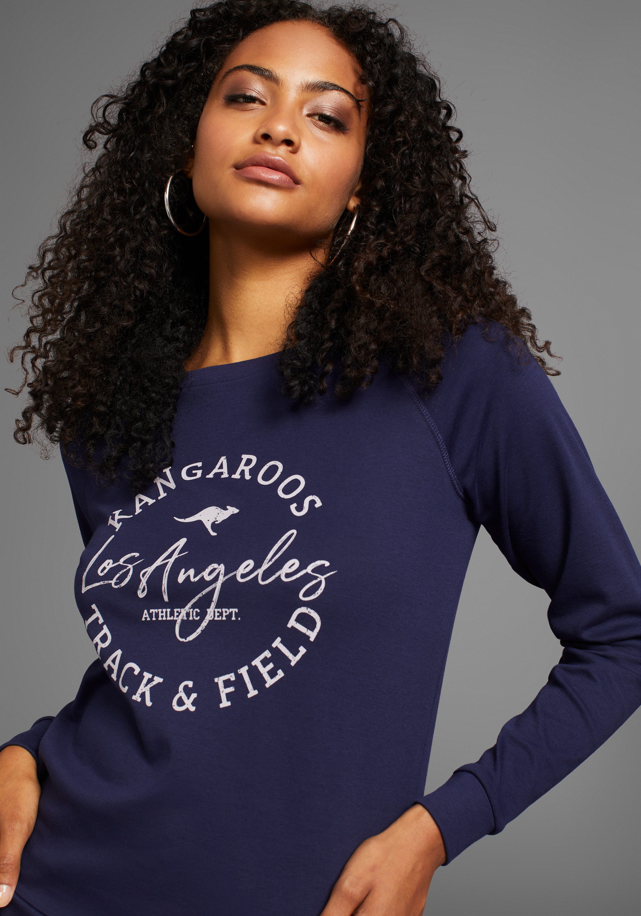 KangaROOS Sweatshirt met frontprint