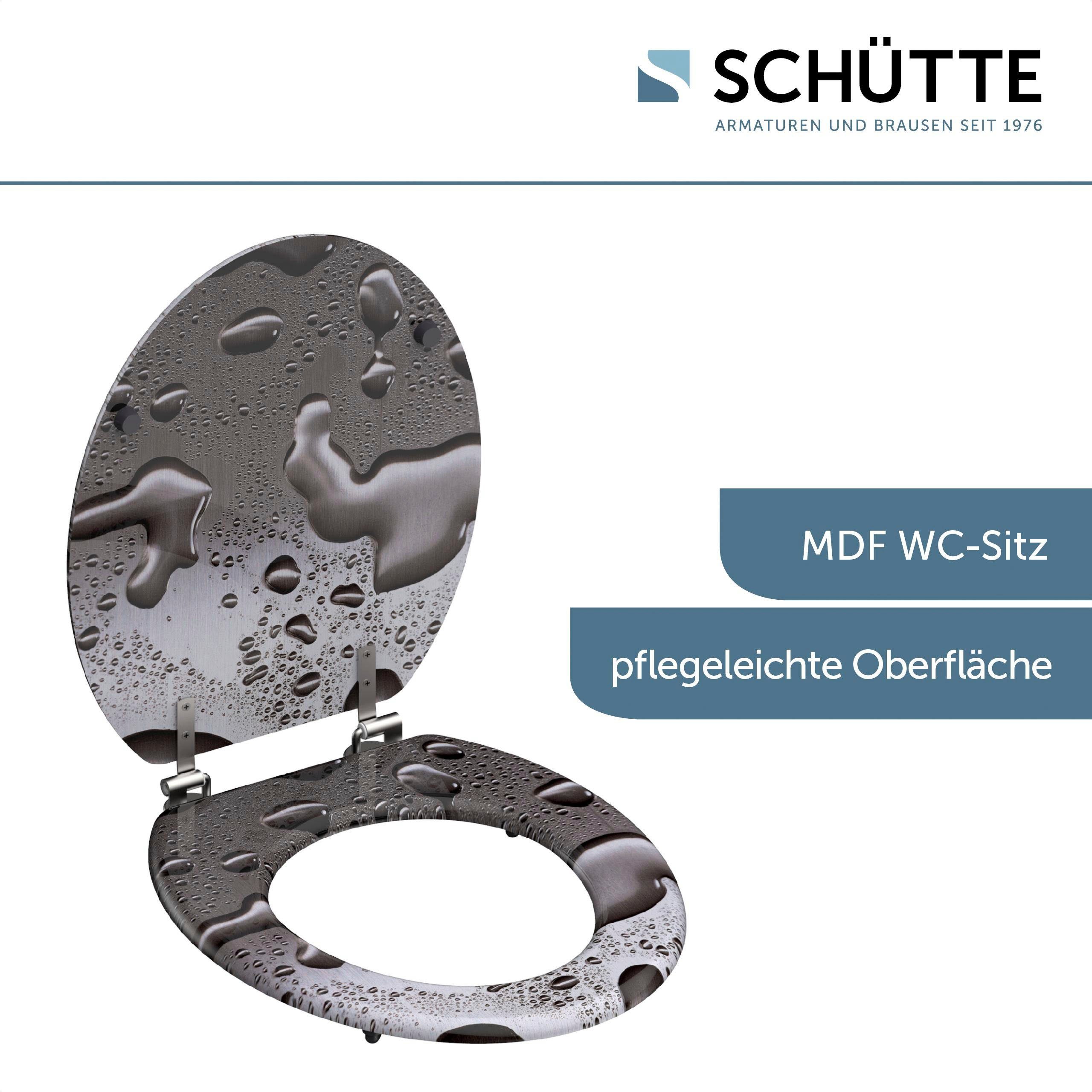 Schütte Toiletzitting Grey steel