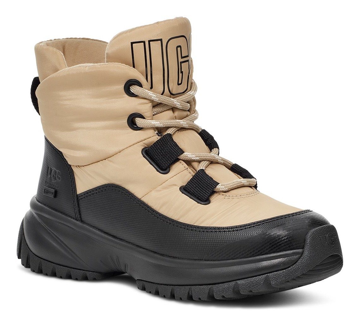 UGG Snowboots Winterlaarzen YOSE PUFFER LACE Winterlaarzen, veterschoenen, trekkingschoen met veters