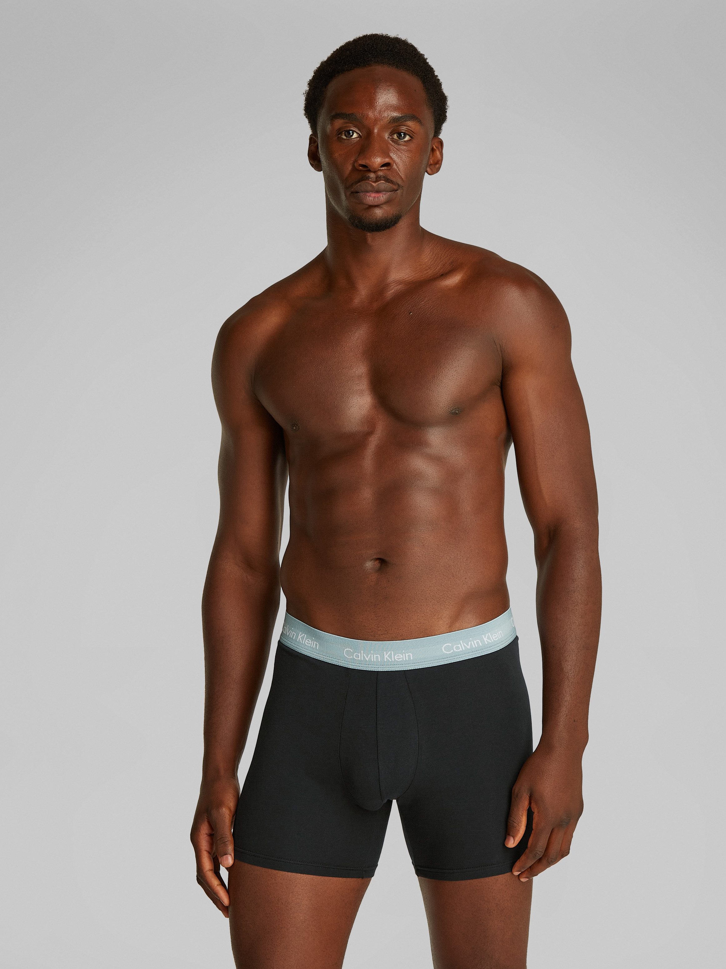 Calvin Klein Boxershort CK lange boxer met langere pijpen (set, 3 stuks)