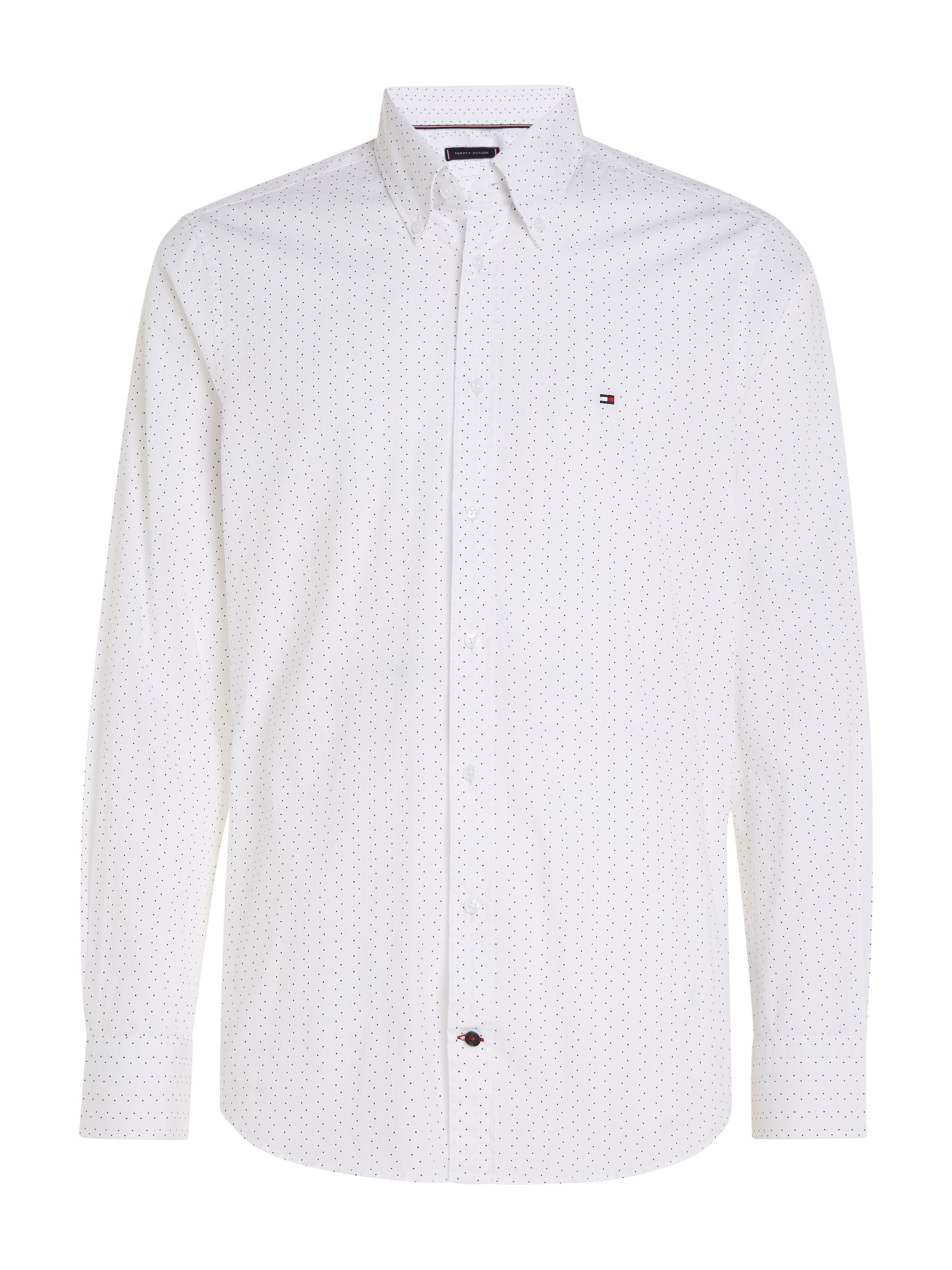 Tommy Hilfiger TAILORED Businessoverhemd CL-W DOT PRINT SF SHIRT